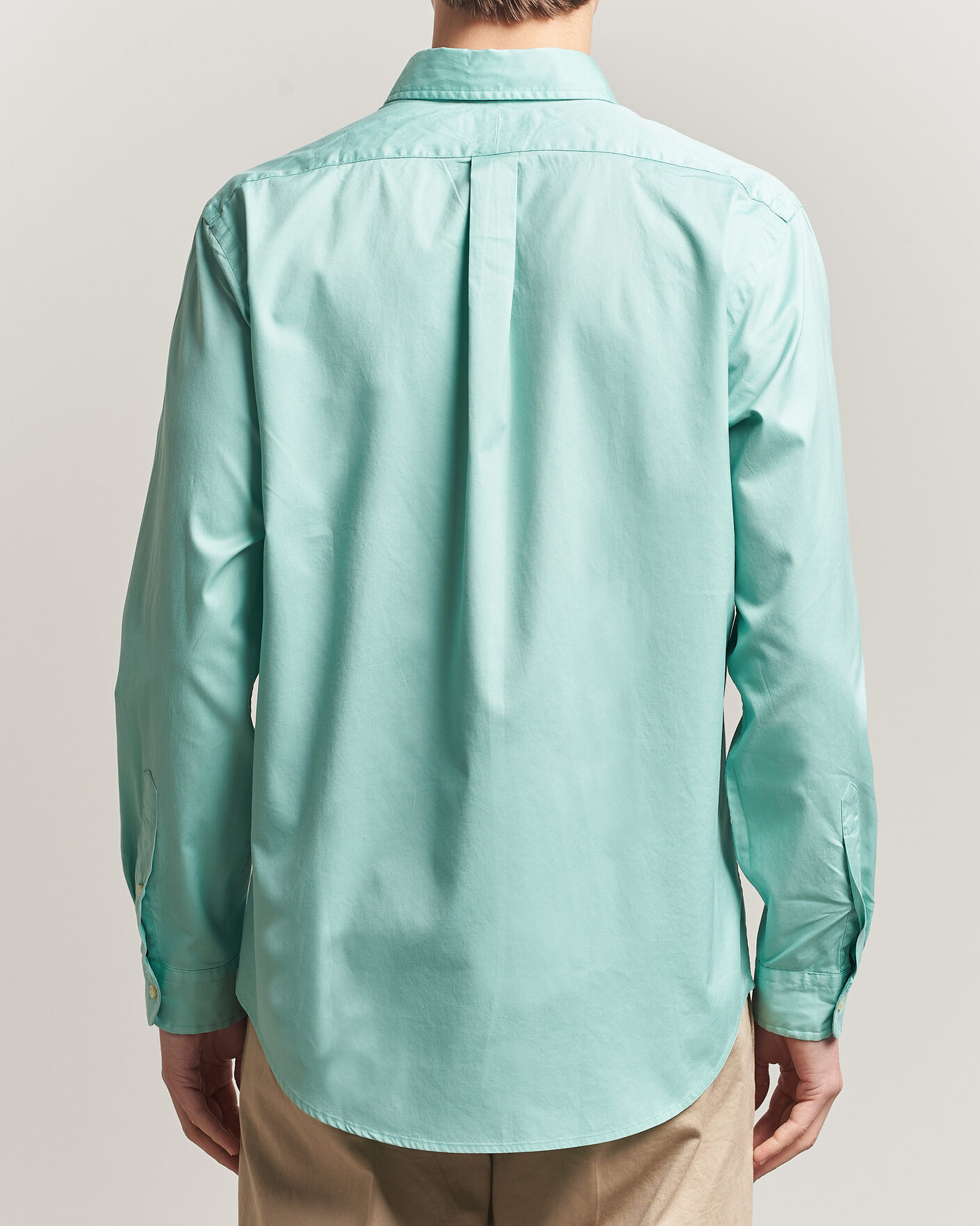 Hombres | Camisas | Polo Ralph Lauren | Custom Fit Garment Twill Shirt Celadon