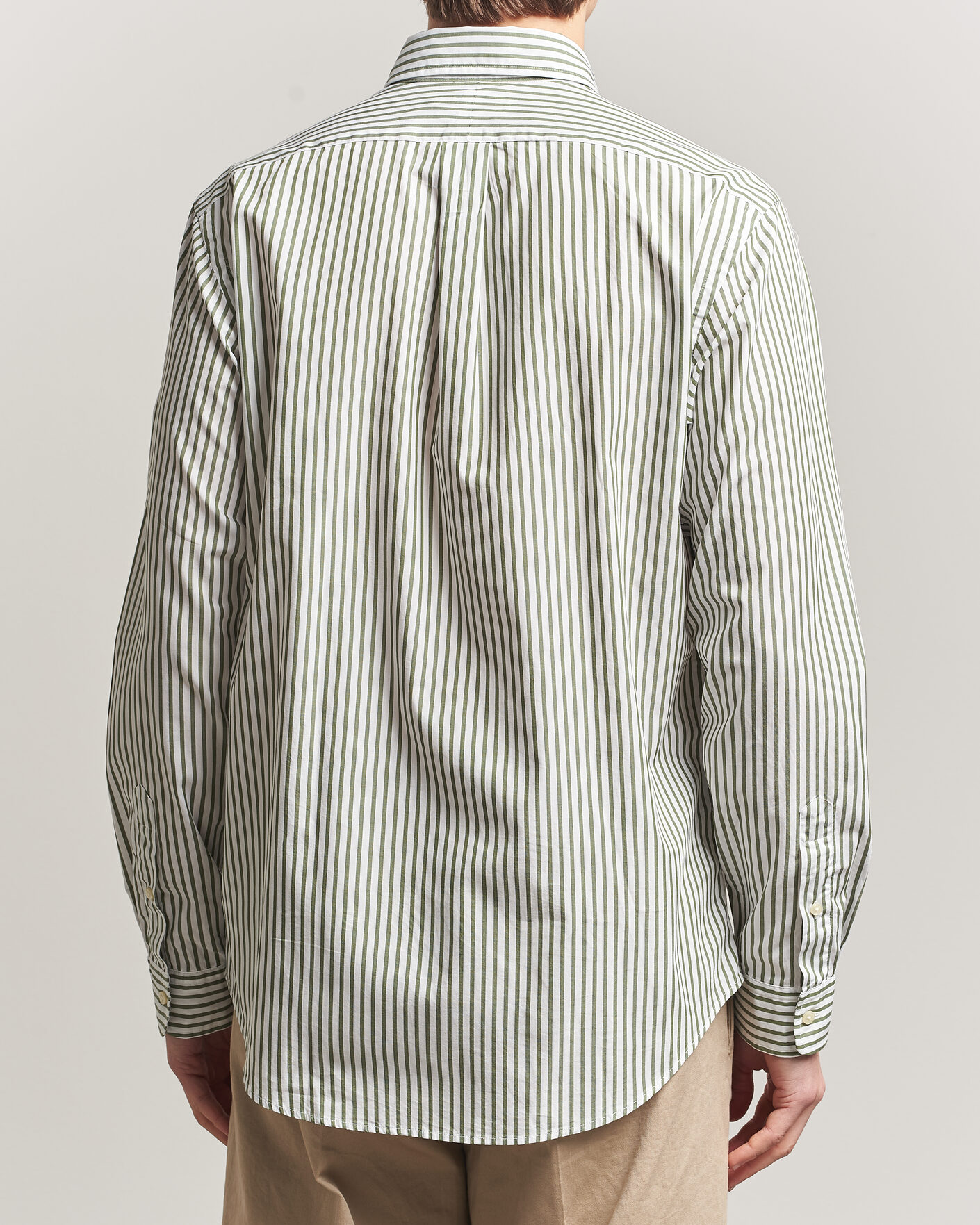 Hombres | Camisas | Polo Ralph Lauren | Custom Fit Poplin Striped Shirt Garden Trail