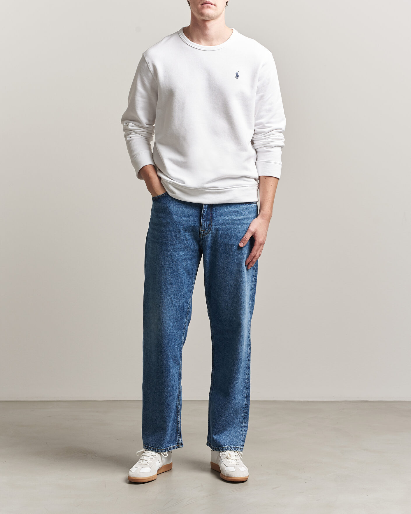 Hombres | Jerséis y prendas de punto | Polo Ralph Lauren | Island Terry Sweatshirt White