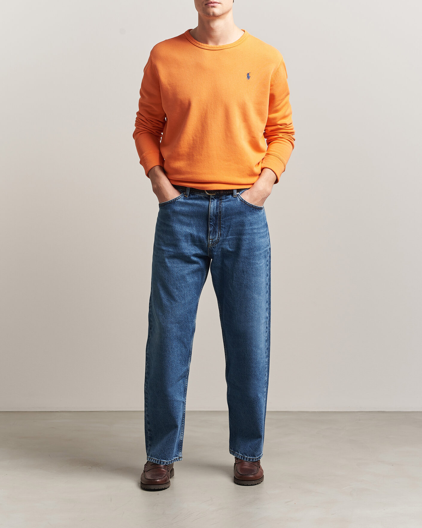 Hombres | Jerséis y prendas de punto | Polo Ralph Lauren | Island Terry Sweatshirt Resort Orange