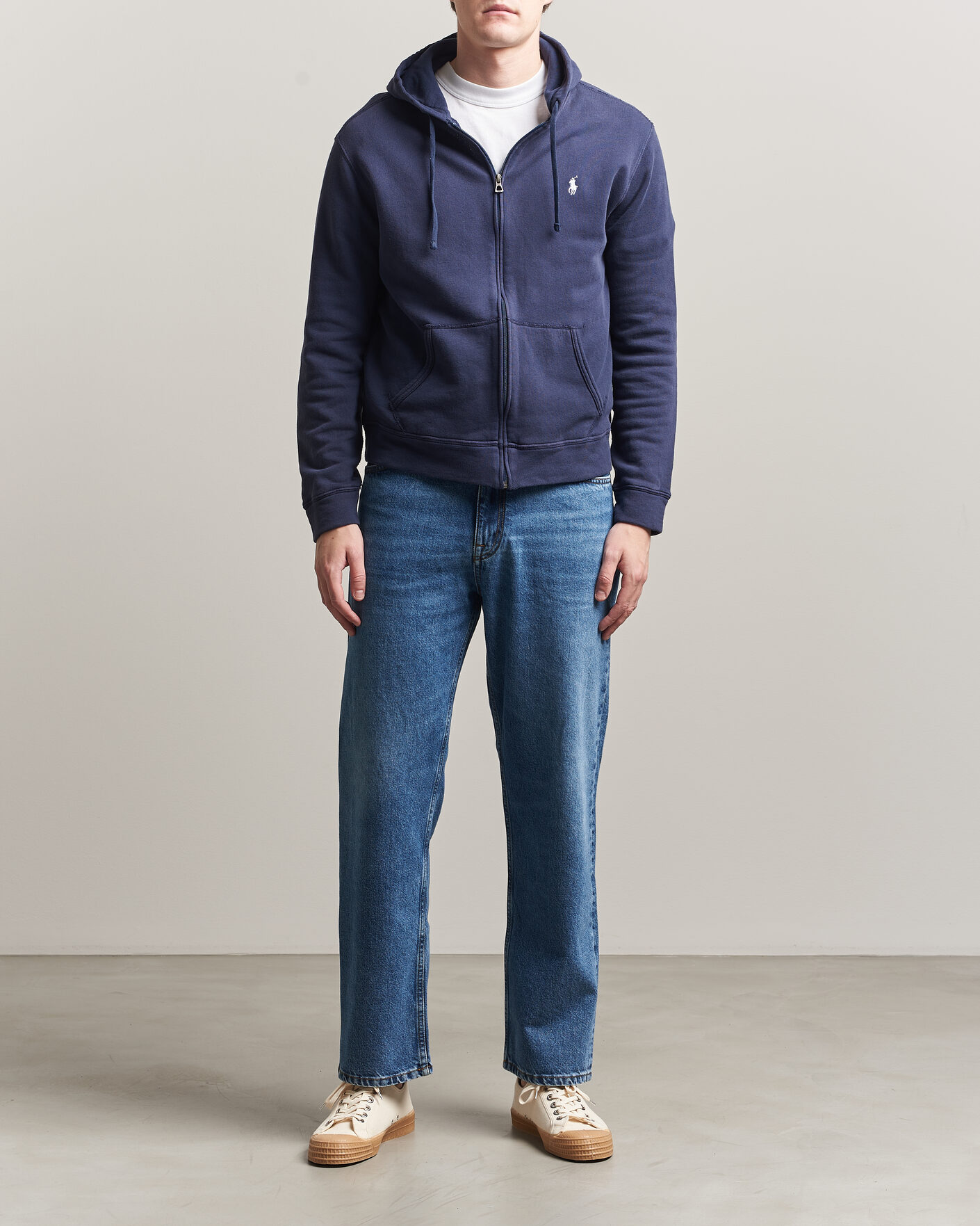 Hombres | Jerséis y prendas de punto | Polo Ralph Lauren | Island Terry Full Zip Hoodie Newport Navy