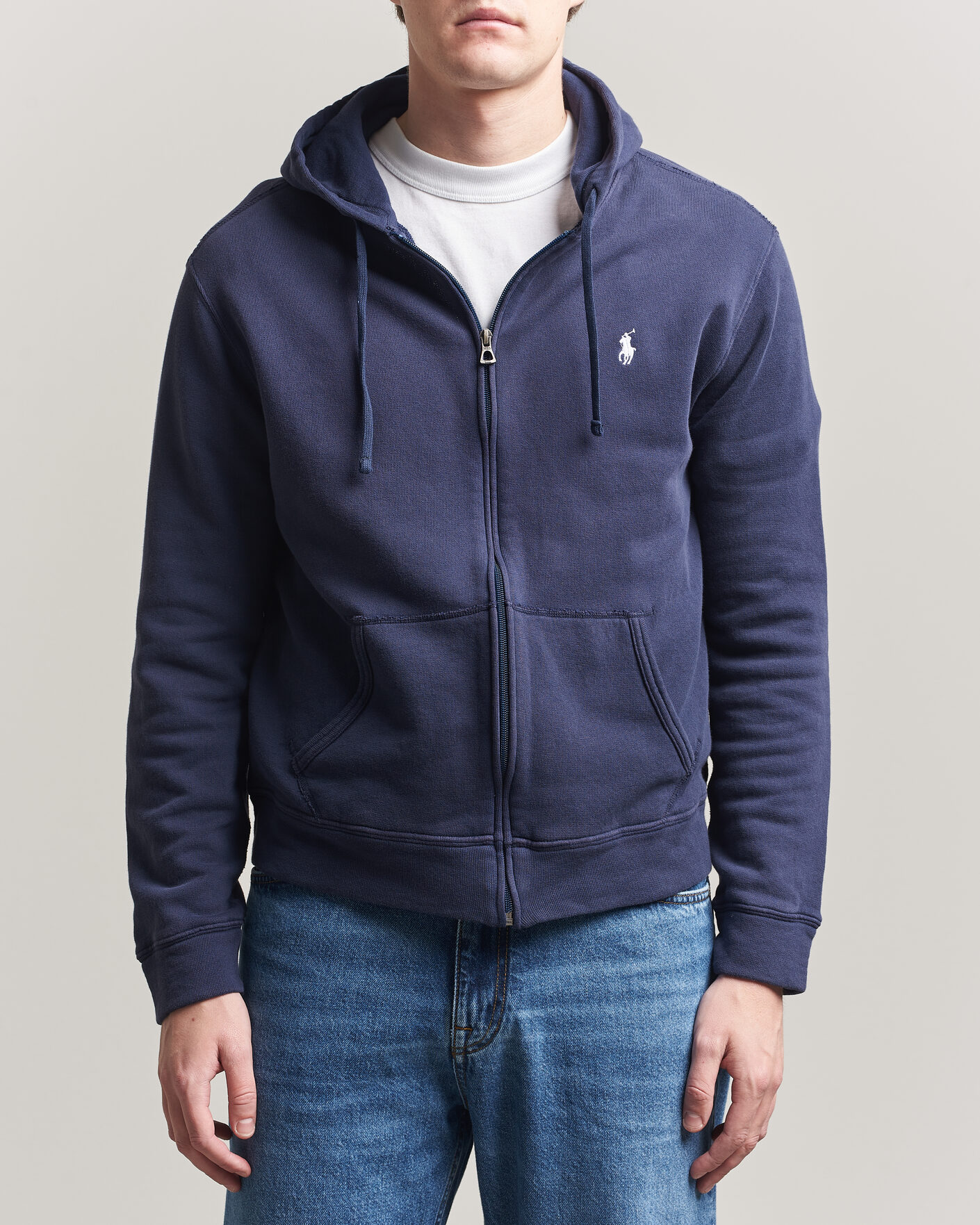 Hombres | Jerséis y prendas de punto | Polo Ralph Lauren | Island Terry Full Zip Hoodie Newport Navy