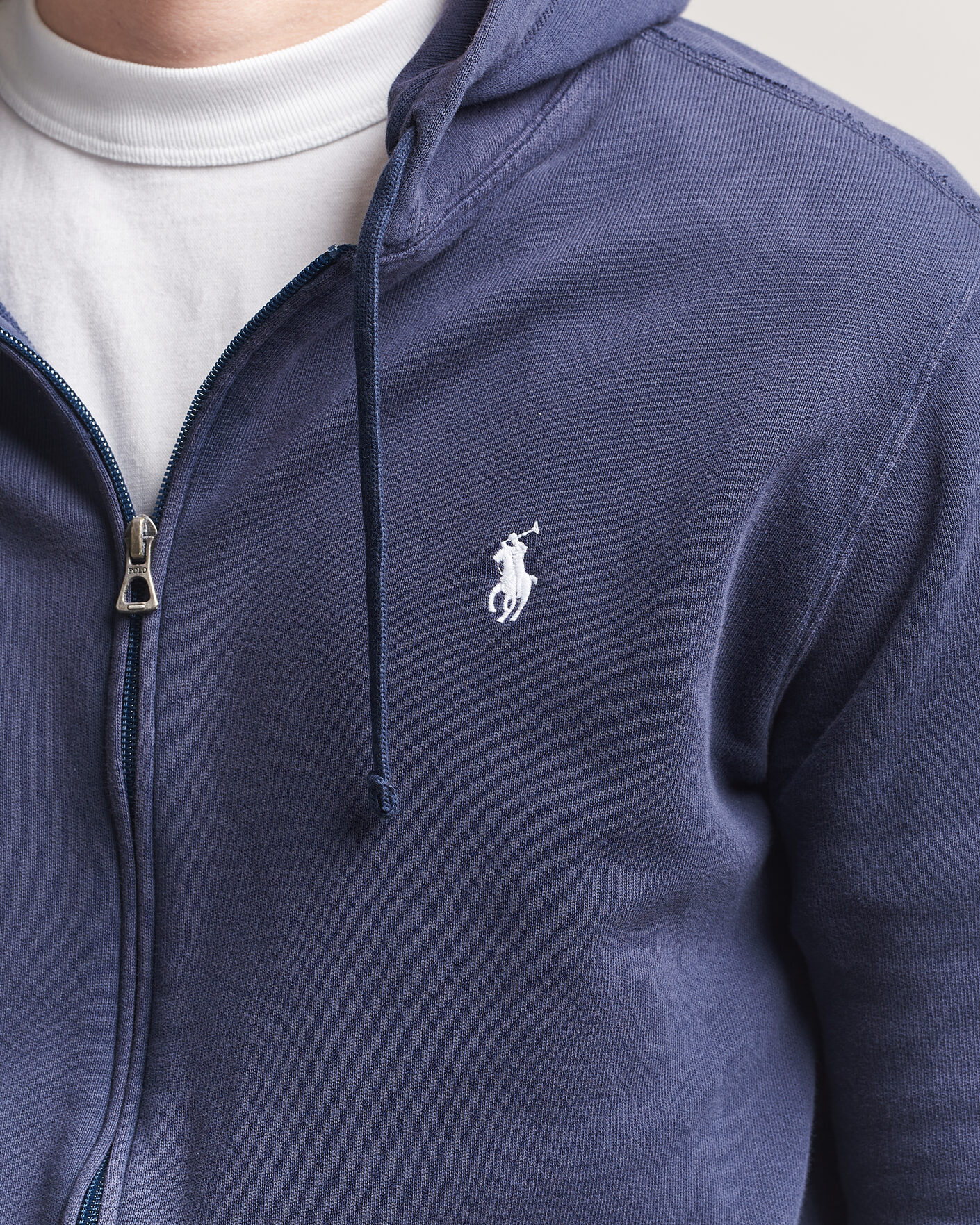 Hombres | Jerséis y prendas de punto | Polo Ralph Lauren | Island Terry Full Zip Hoodie Newport Navy