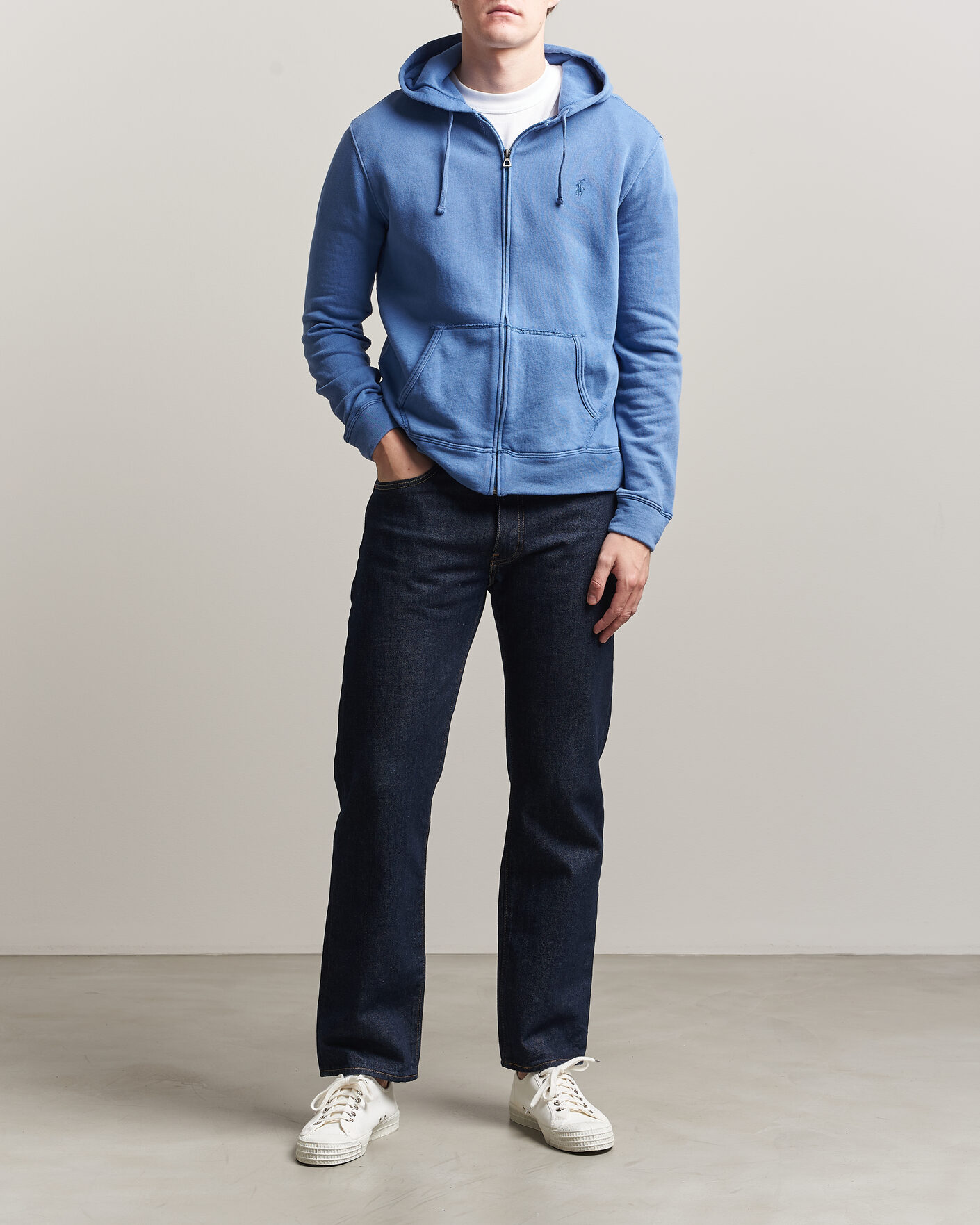 Hombres | Jerséis y prendas de punto | Polo Ralph Lauren | Island Terry Full Zip Hoodie Modern Royal