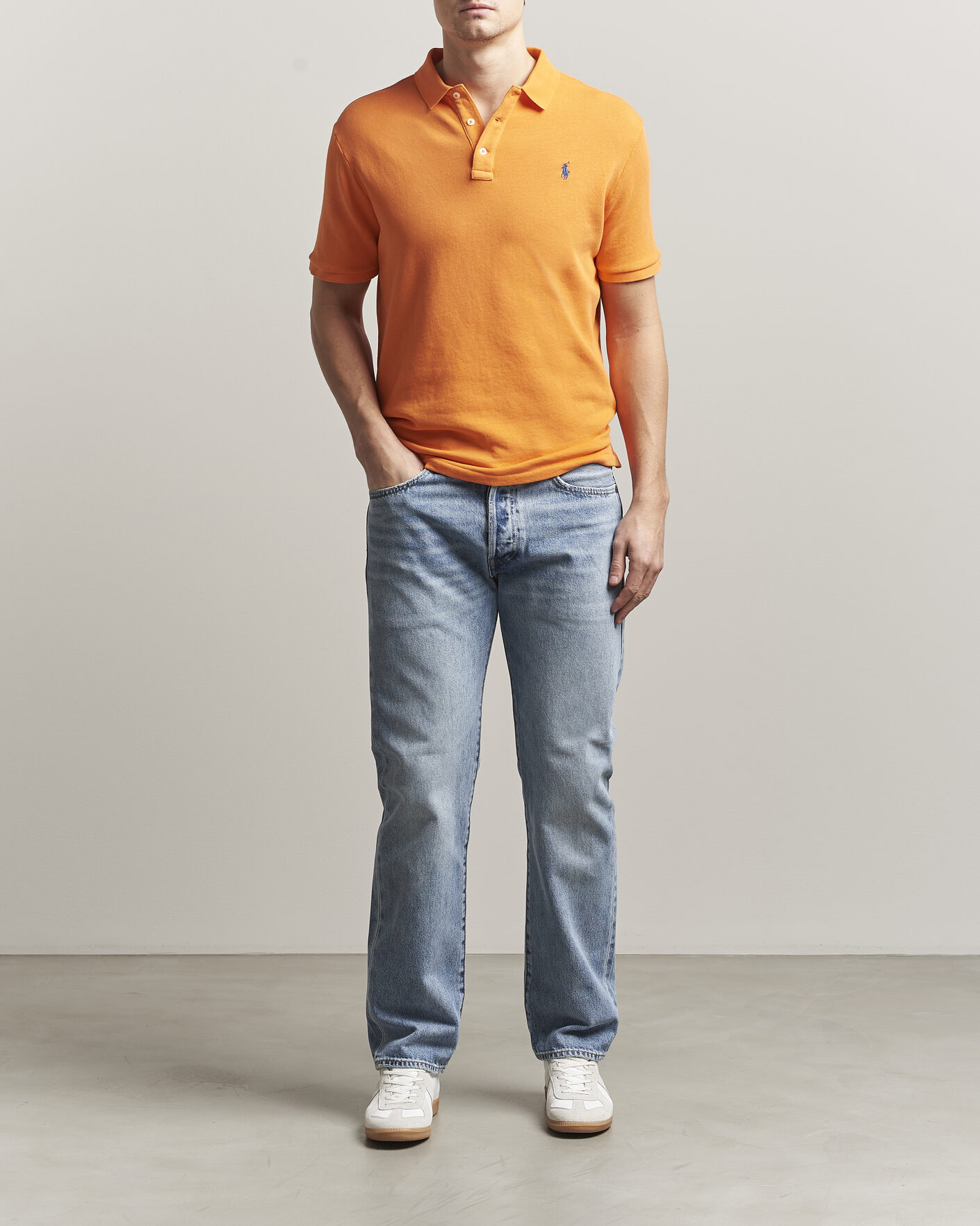 Hombres | Polos | Polo Ralph Lauren | Island Terry Polo Resort Orange
