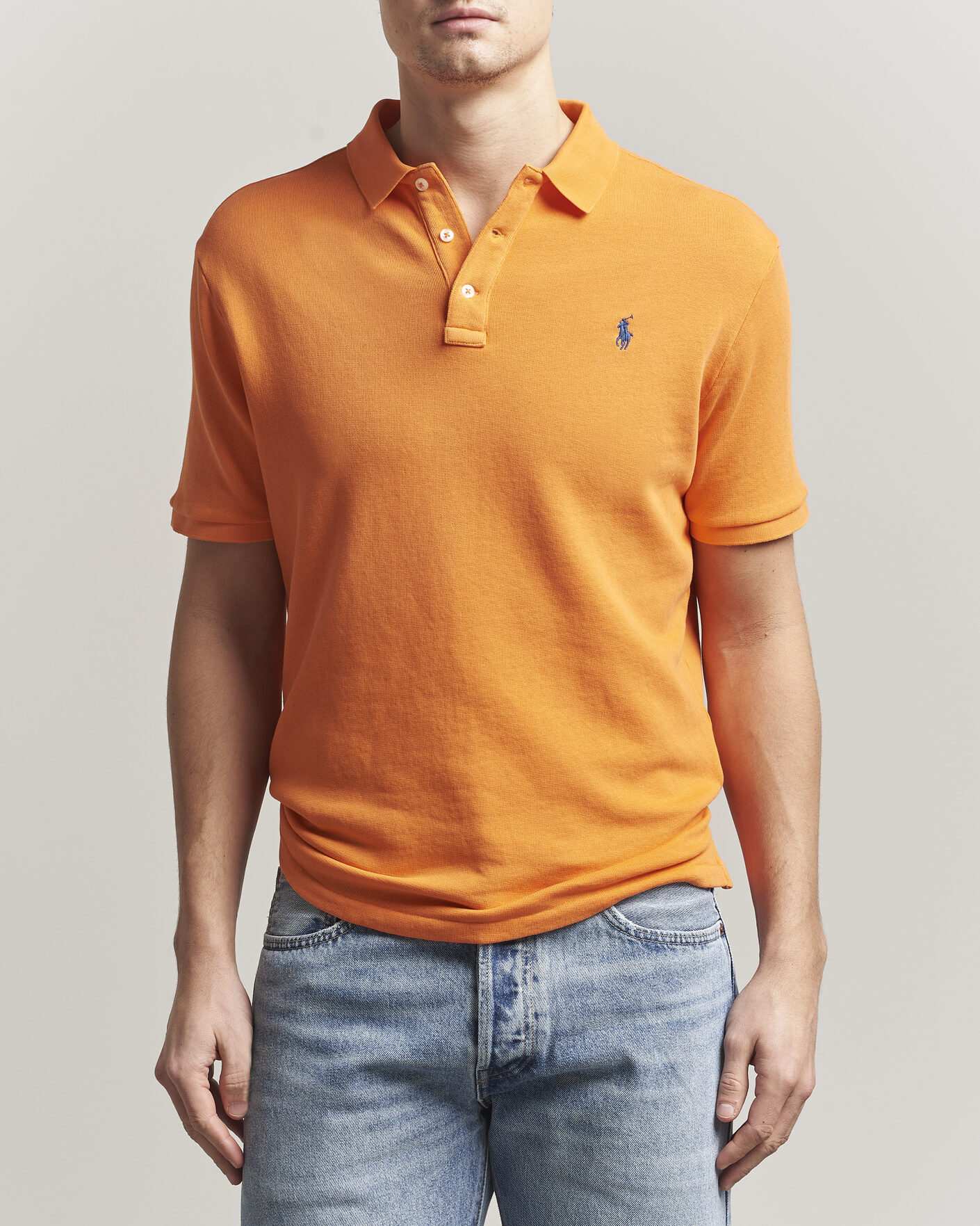 Hombres | Polos | Polo Ralph Lauren | Island Terry Polo Resort Orange