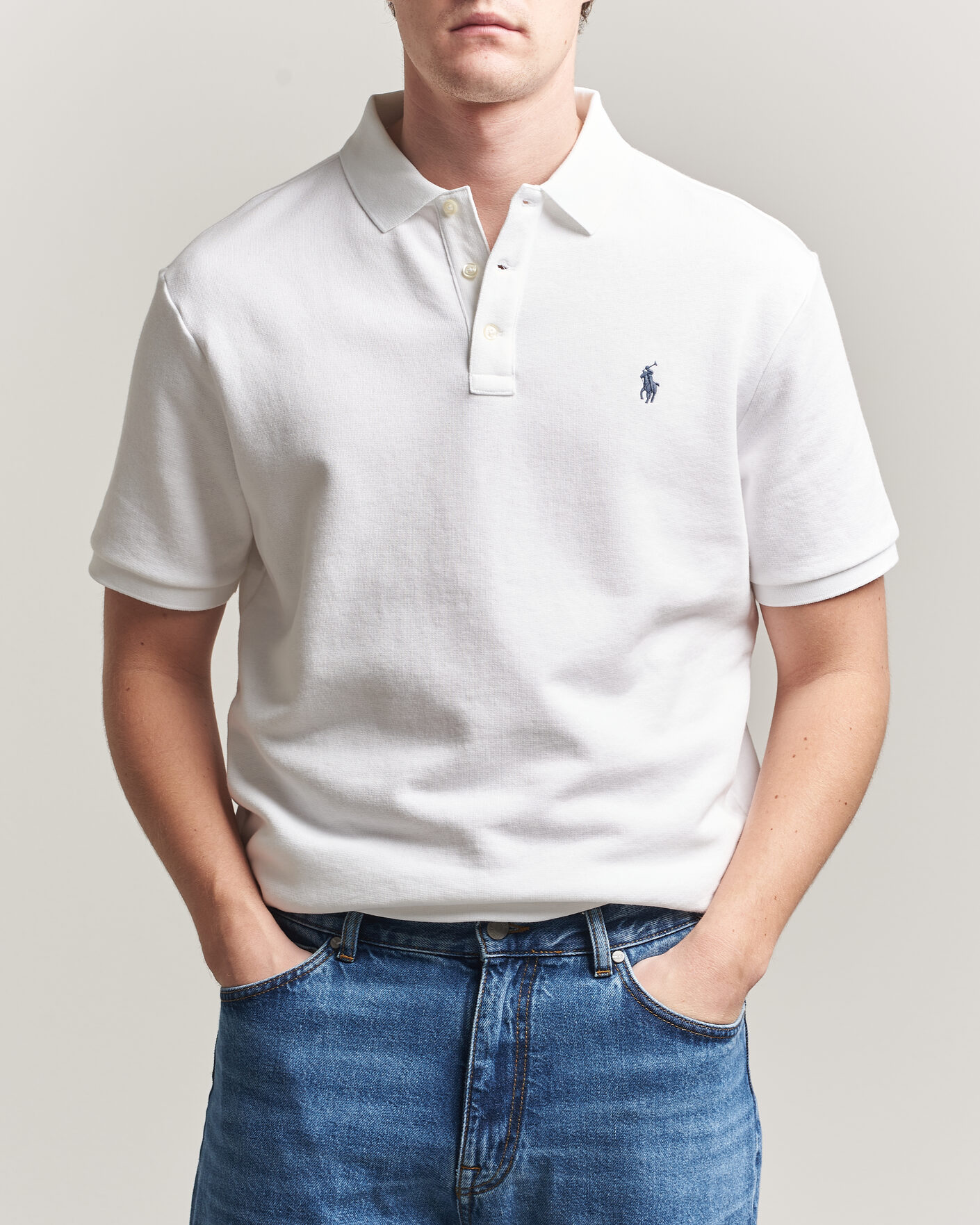 Hombres | Polos | Polo Ralph Lauren | Island Terry Polo White
