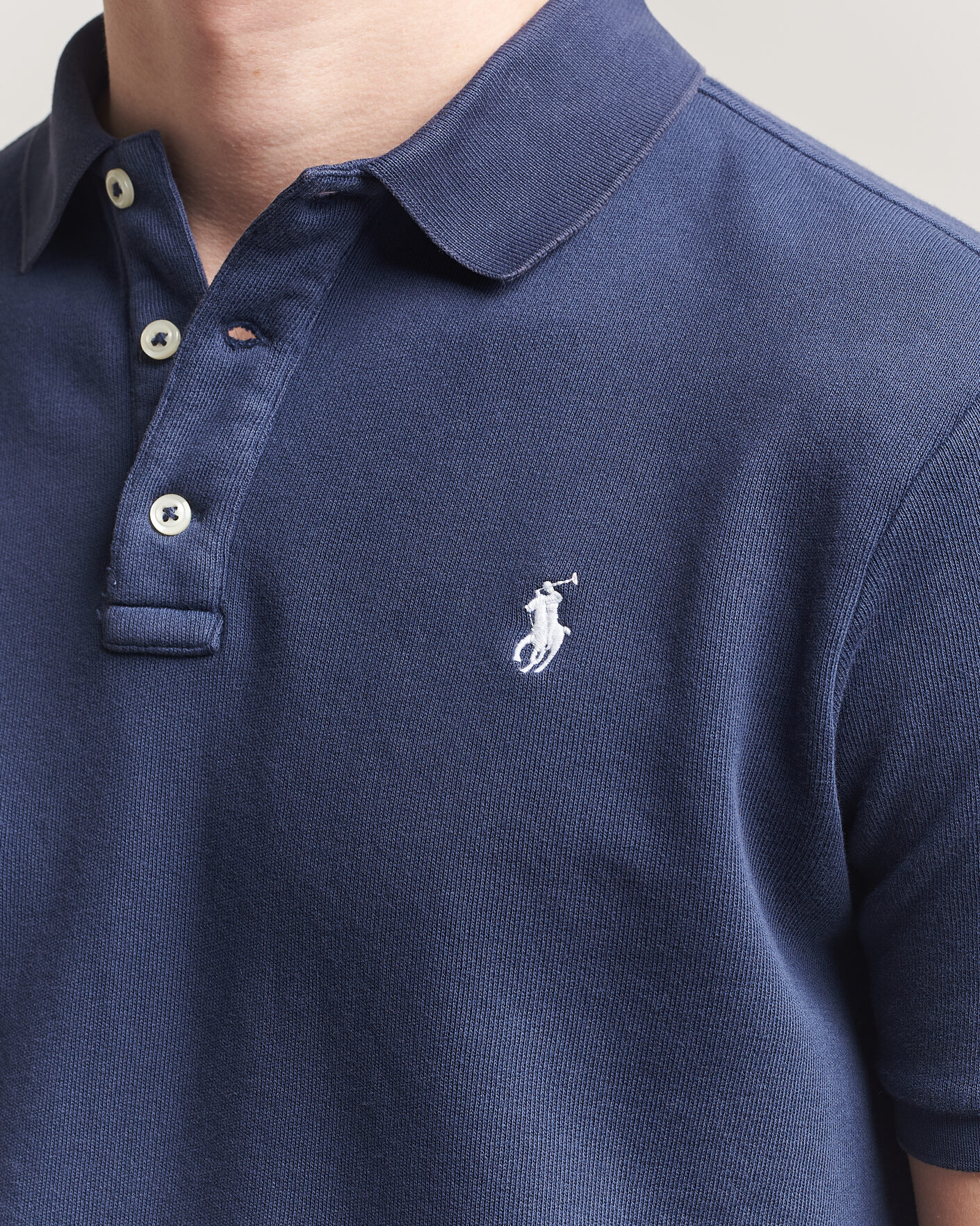 Hombres | Polos | Polo Ralph Lauren | Island Terry Polo Newport Navy