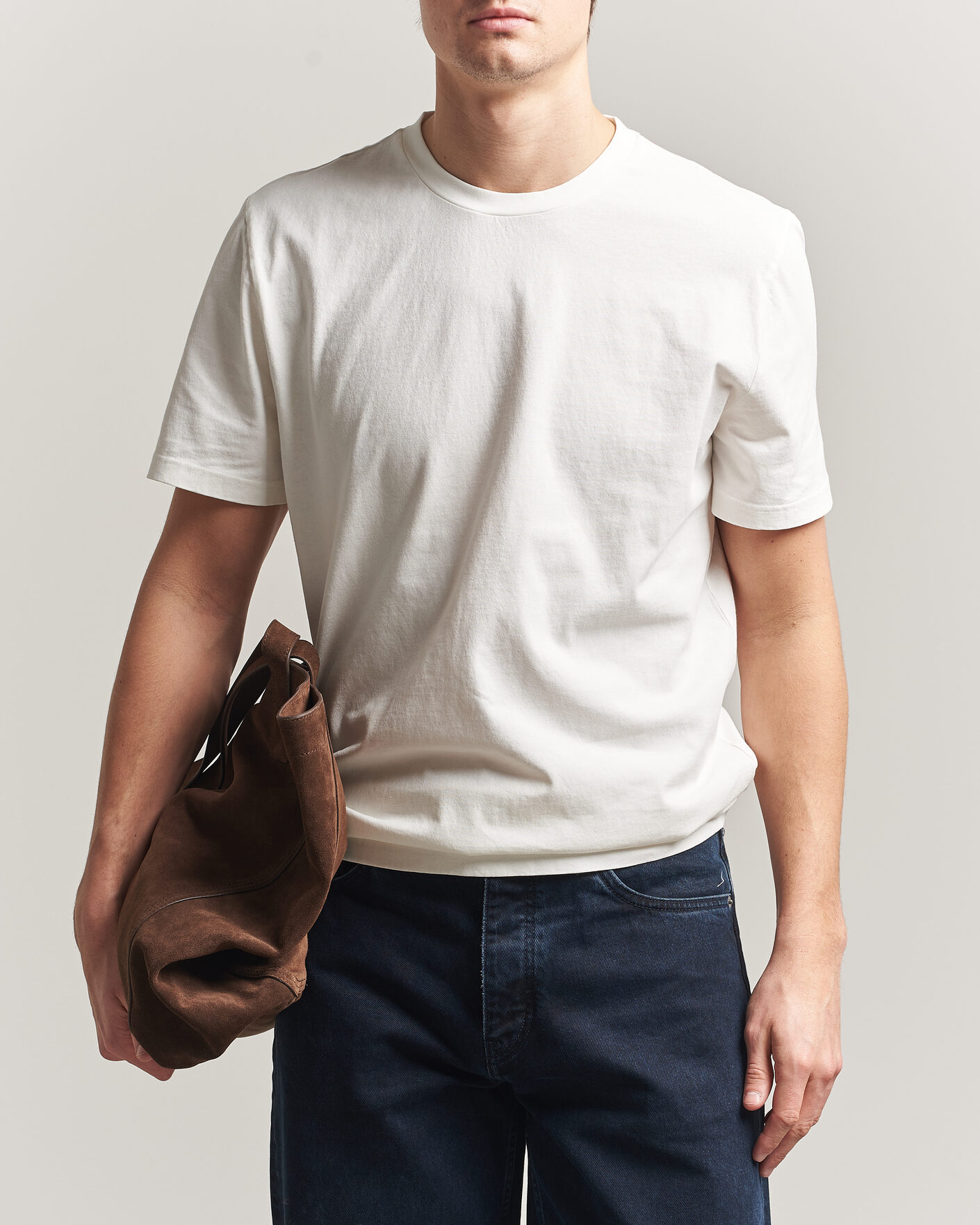 Hombres | Camisetas | A.P.C. | Printed Crew Neck T-Shirt Off White