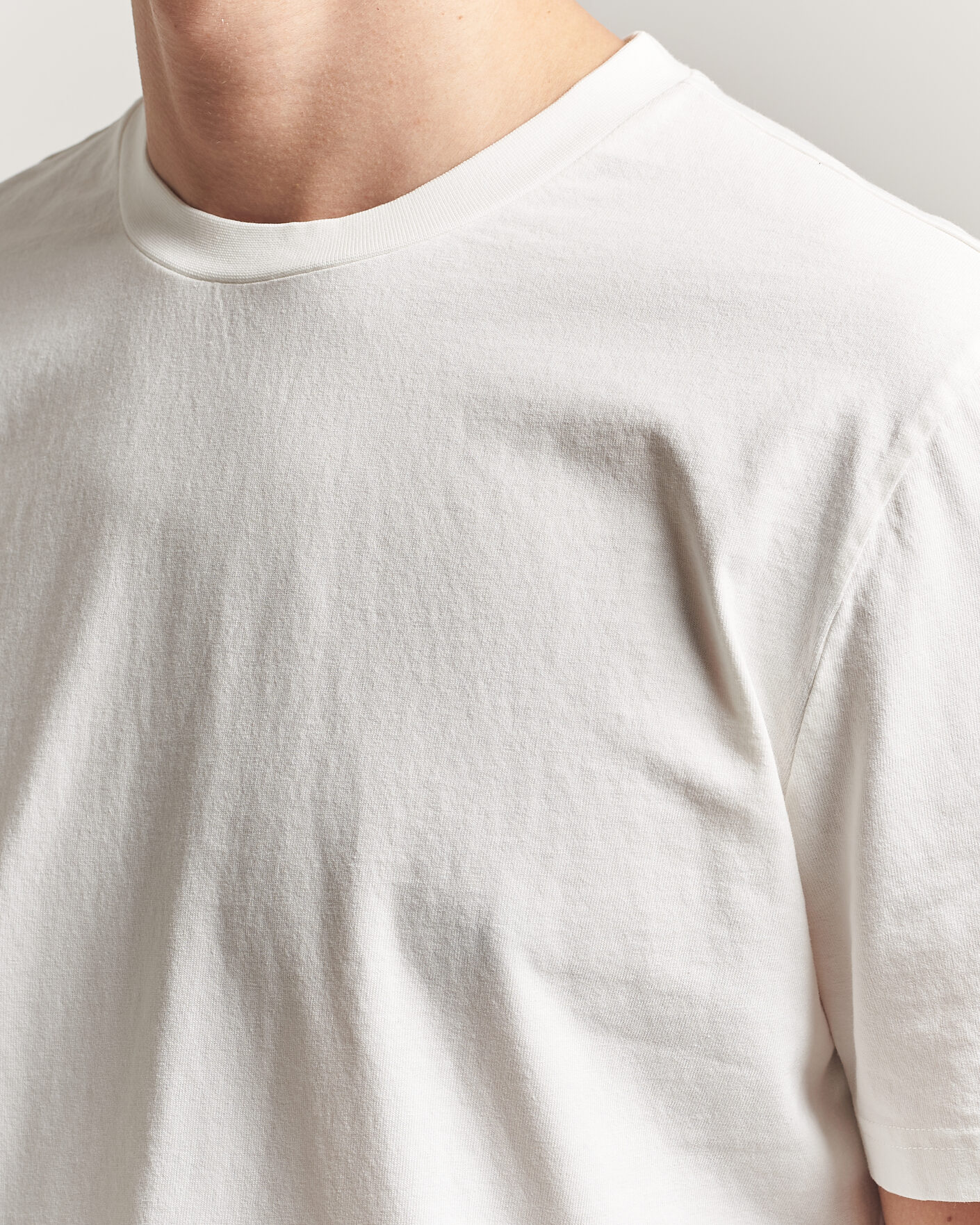 Hombres | Camisetas | A.P.C. | Printed Crew Neck T-Shirt Off White