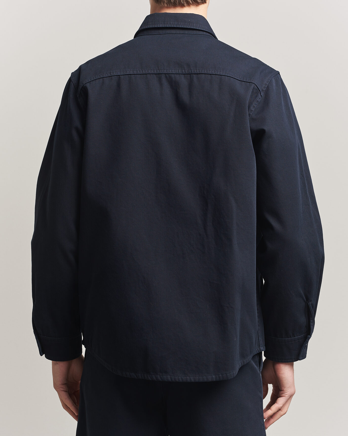 Hombres | Camisas | A.P.C. | Noah Cotton Overshirt Dark Navy