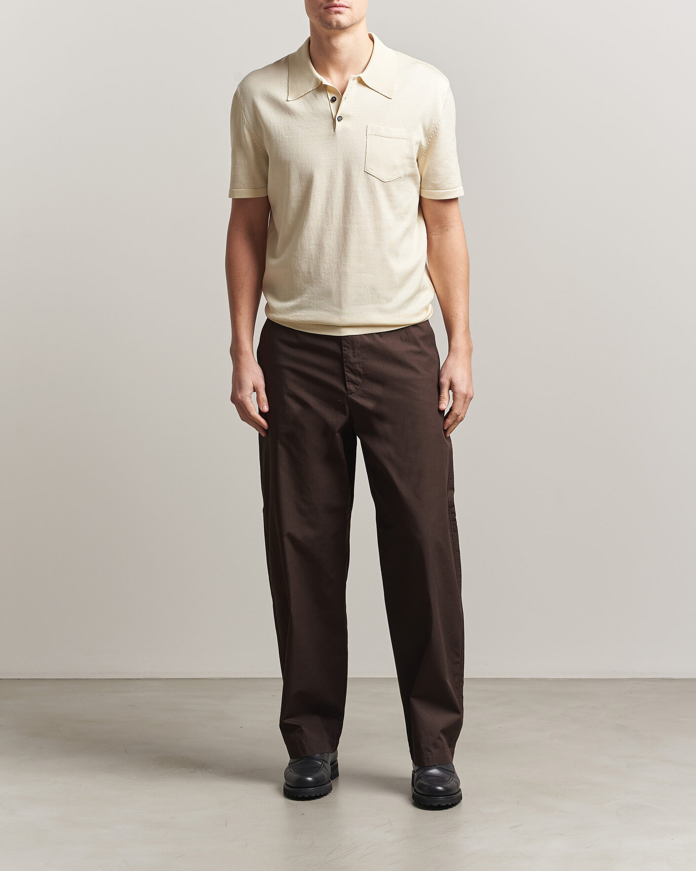 Hombres | Pantalones | A.P.C. | Dan Cotton Chinos Dark Brown