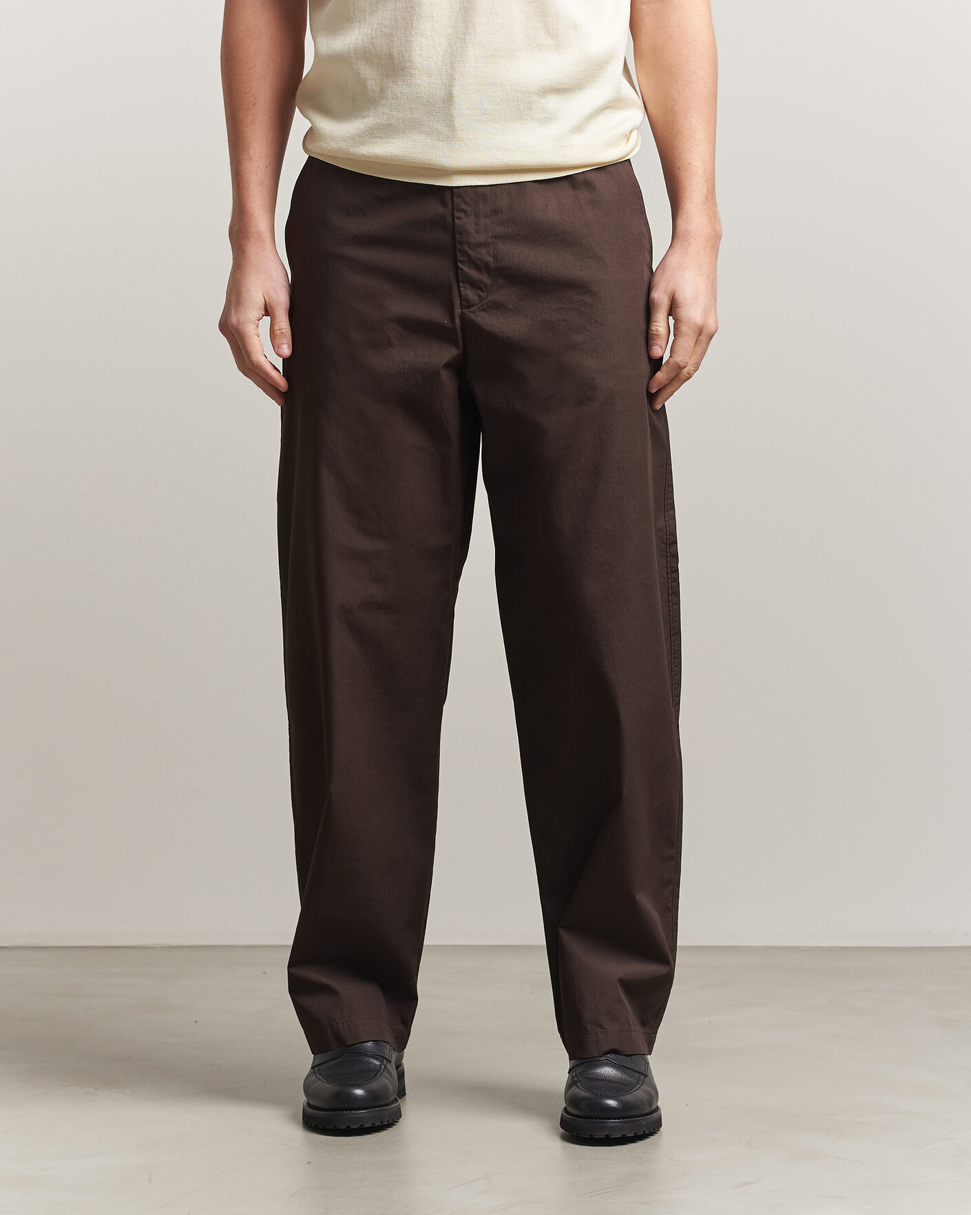 Hombres | Pantalones | A.P.C. | Dan Cotton Chinos Dark Brown