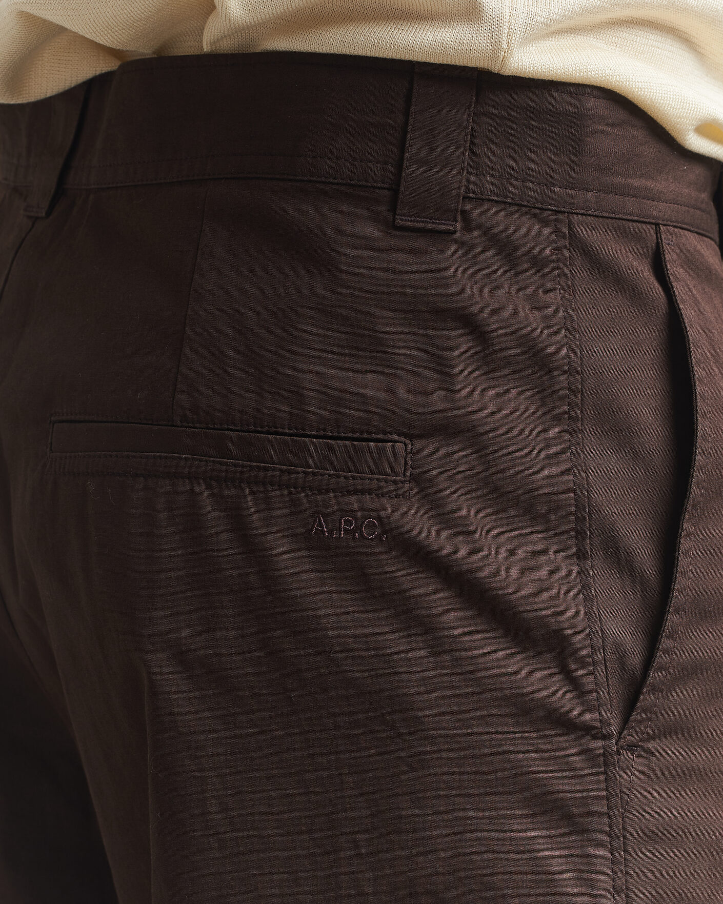 Hombres | Pantalones | A.P.C. | Dan Cotton Chinos Dark Brown