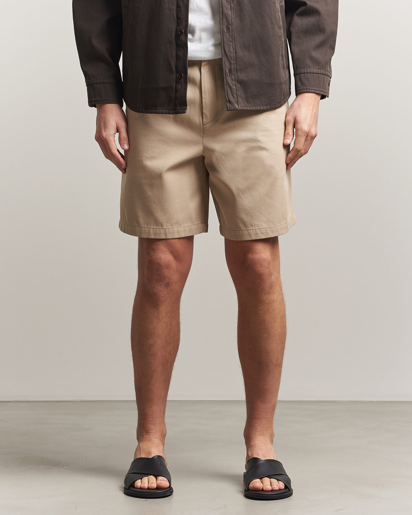 Hombres | Pantalones cortos | A.P.C. | Otis Cotton Chino Shorts Beige