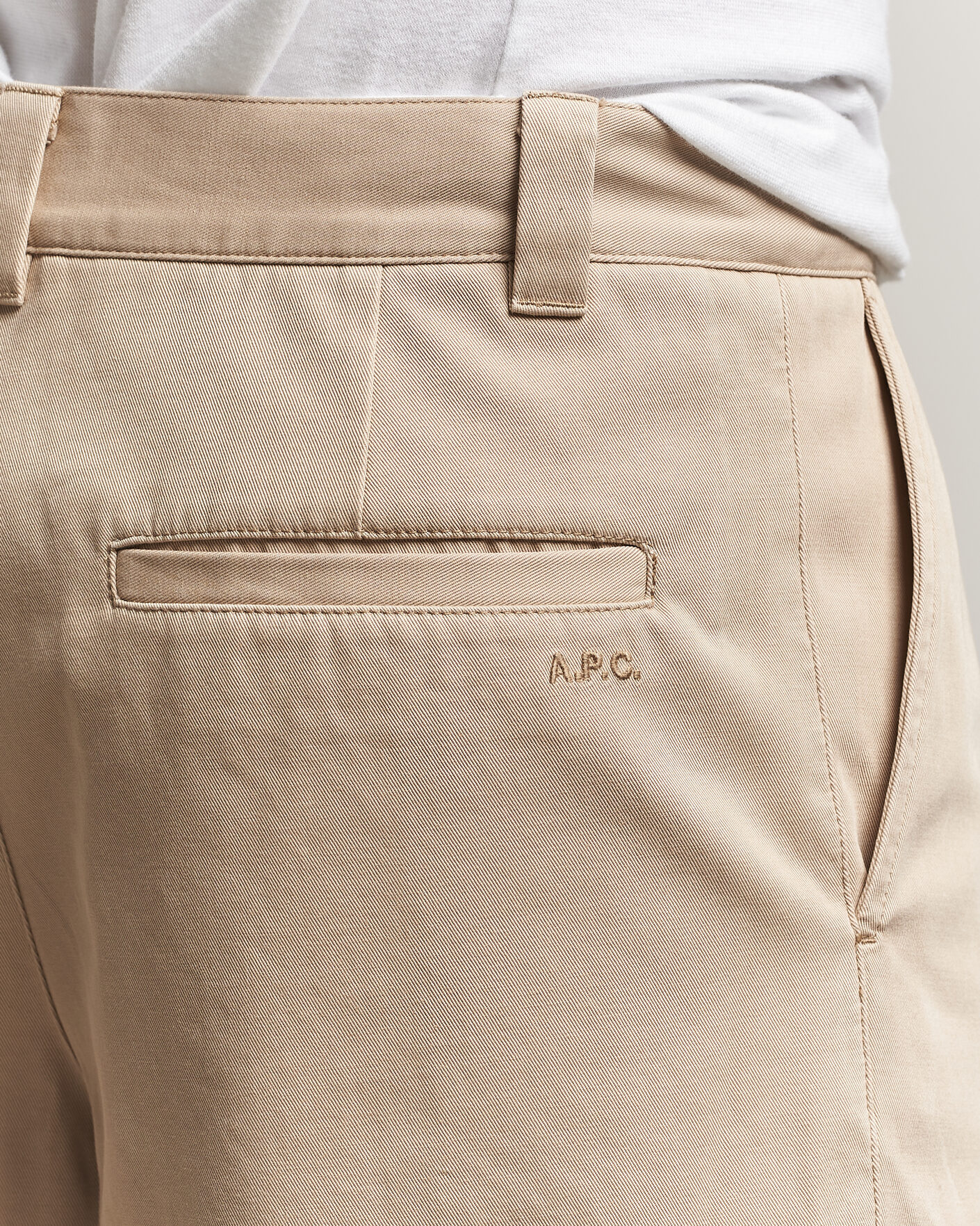 Hombres | Pantalones cortos | A.P.C. | Otis Cotton Chino Shorts Beige