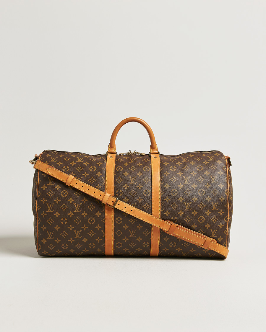 Hombres | Pre-Owned & Vintage Bags | Louis Vuitton Pre-Owned | Keepall Bandouliére 55 Monogram