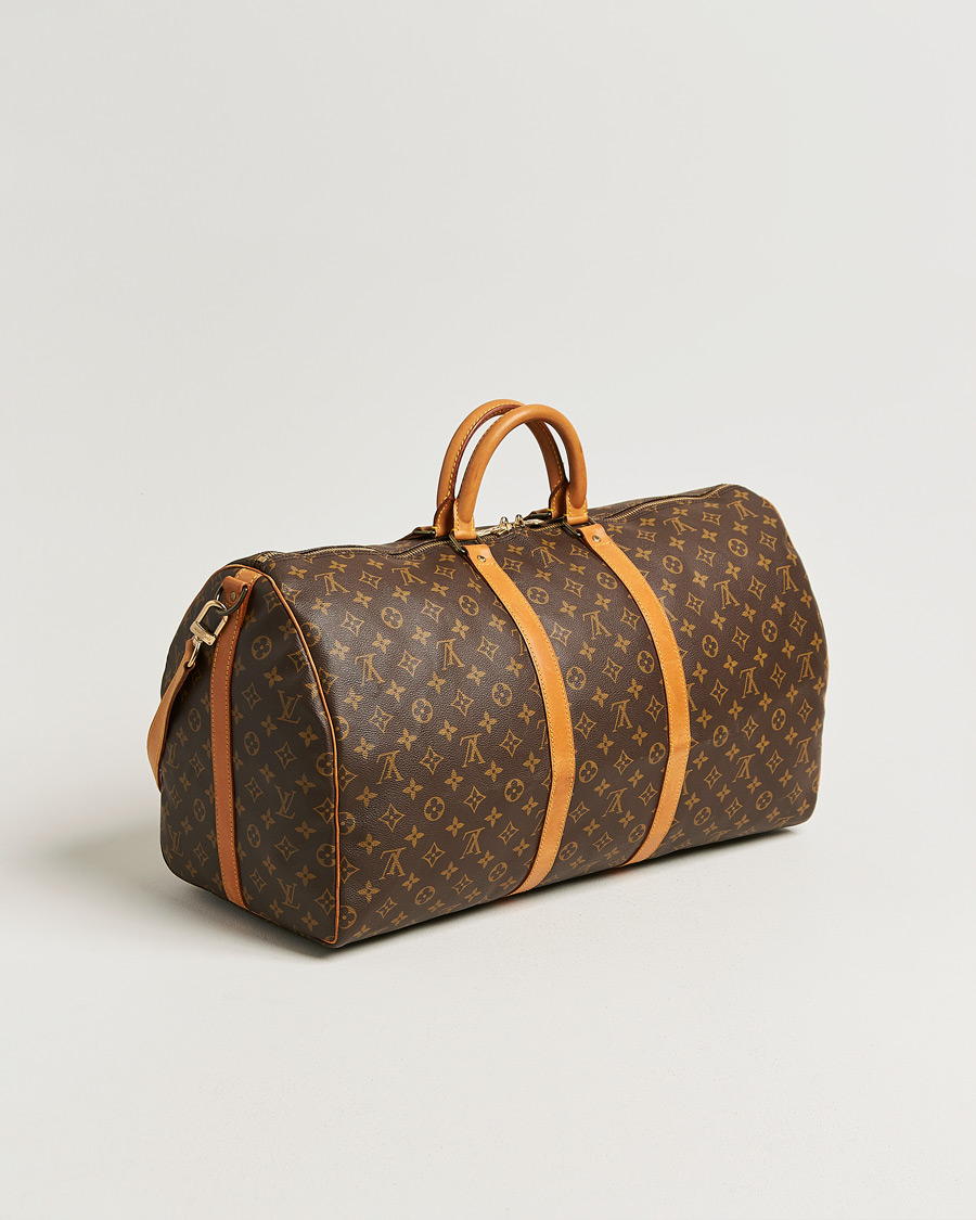 Hombres | Pre-Owned & Vintage Bags | Louis Vuitton Pre-Owned | Keepall Bandouliére 55 Monogram