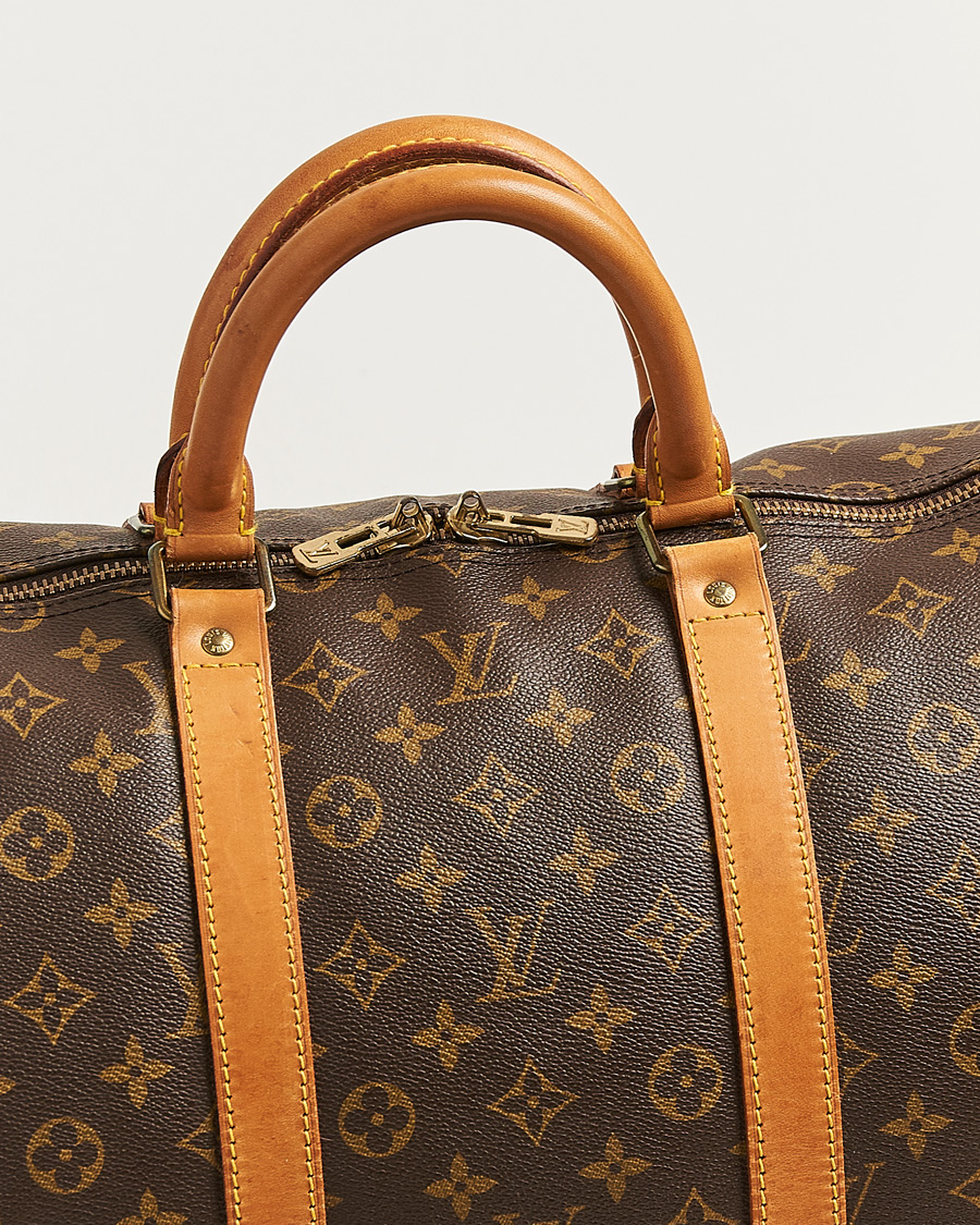 Hombres | Pre-Owned & Vintage Bags | Louis Vuitton Pre-Owned | Keepall Bandouliére 55 Monogram