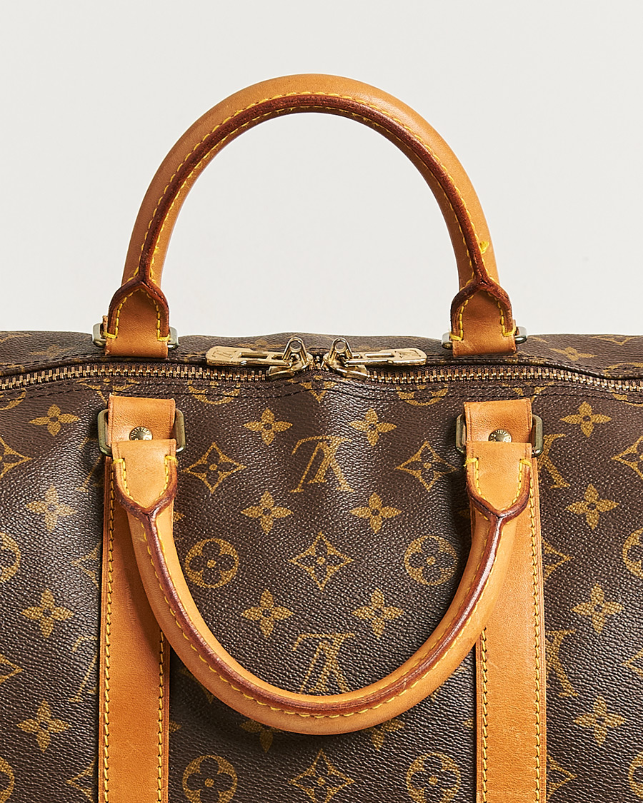 Hombres | Pre-Owned & Vintage Bags | Louis Vuitton Pre-Owned | Keepall Bandouliére 55 Monogram
