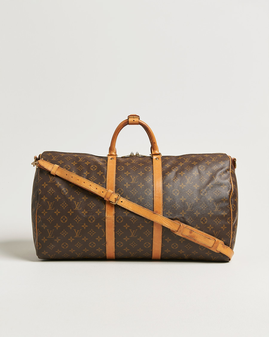 Hombres | Pre-Owned & Vintage Bags | Louis Vuitton Pre-Owned | Keepall Bandouliére 55 Monogram