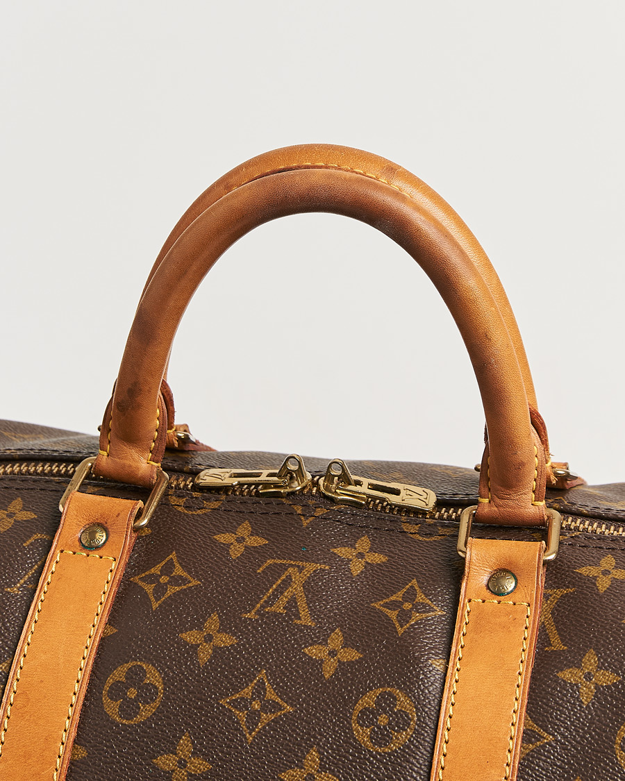Hombres | Pre-Owned & Vintage Bags | Louis Vuitton Pre-Owned | Keepall Bandouliére 55 Monogram
