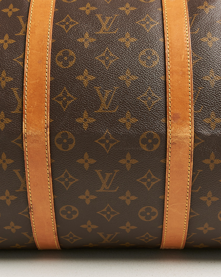 Hombres | Pre-Owned & Vintage Bags | Louis Vuitton Pre-Owned | Keepall Bandouliére 55 Monogram