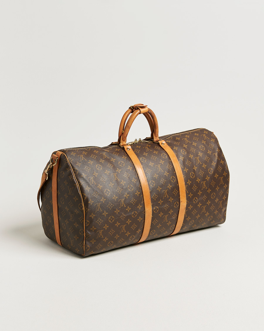 Hombres | Pre-Owned & Vintage Bags | Louis Vuitton Pre-Owned | Keepall Bandouliére 55 Monogram