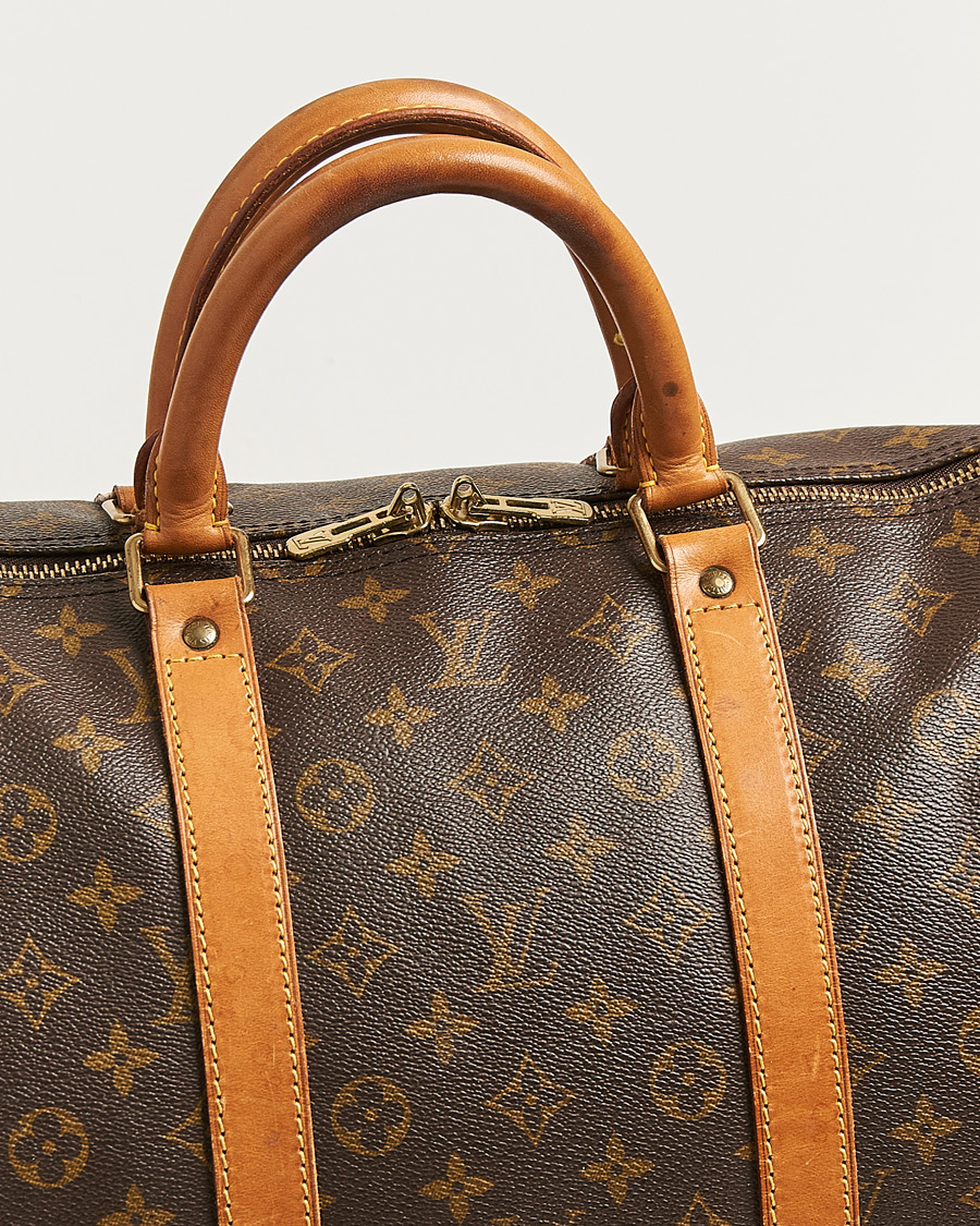 Hombres | Pre-Owned & Vintage Bags | Louis Vuitton Pre-Owned | Keepall Bandouliére 55 Monogram