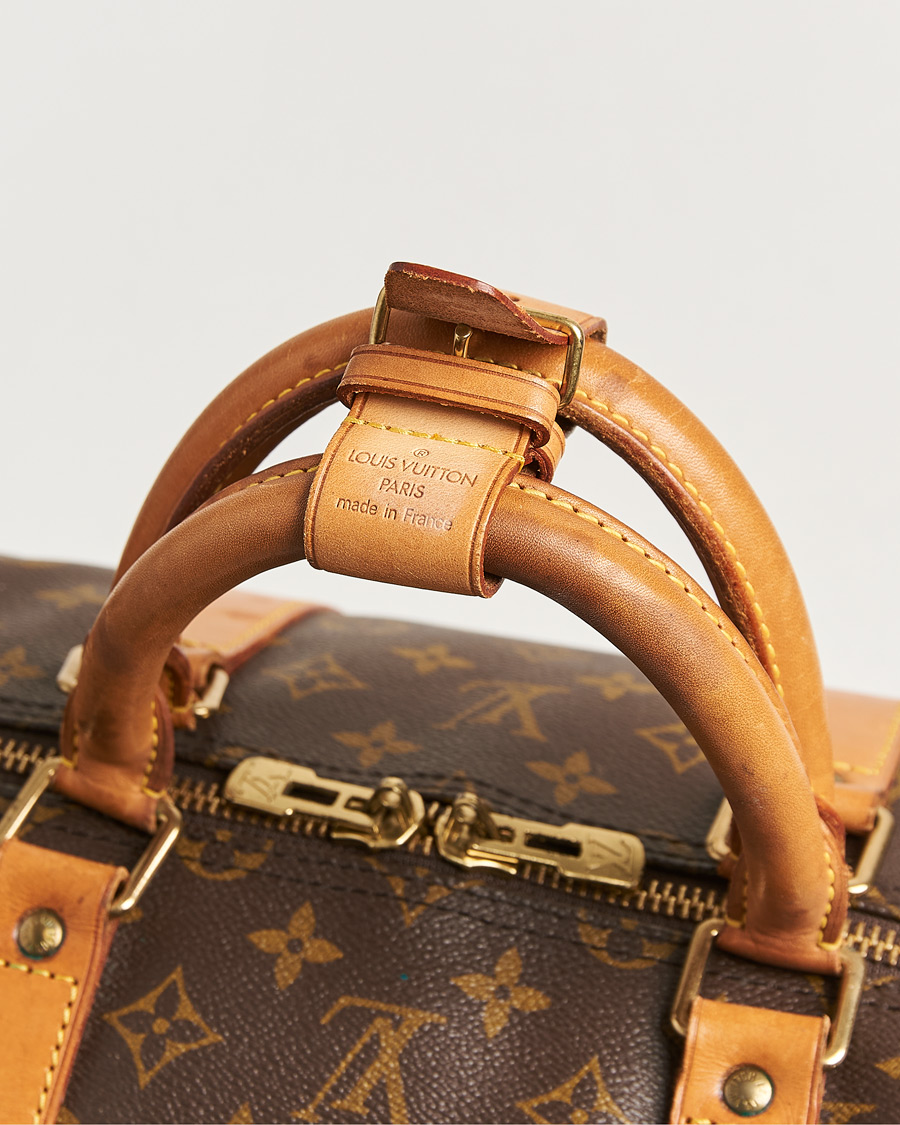 Hombres | Pre-Owned & Vintage Bags | Louis Vuitton Pre-Owned | Keepall Bandouliére 55 Monogram