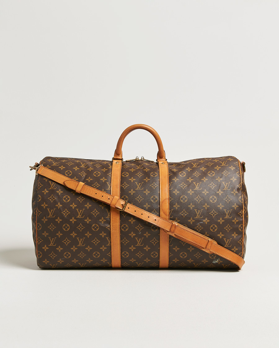 Hombres | Pre-Owned & Vintage Bags | Louis Vuitton Pre-Owned | Keepall Bandouliére 55 Monogram
