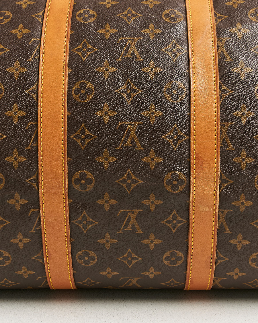 Hombres | Pre-Owned & Vintage Bags | Louis Vuitton Pre-Owned | Keepall Bandouliére 55 Monogram