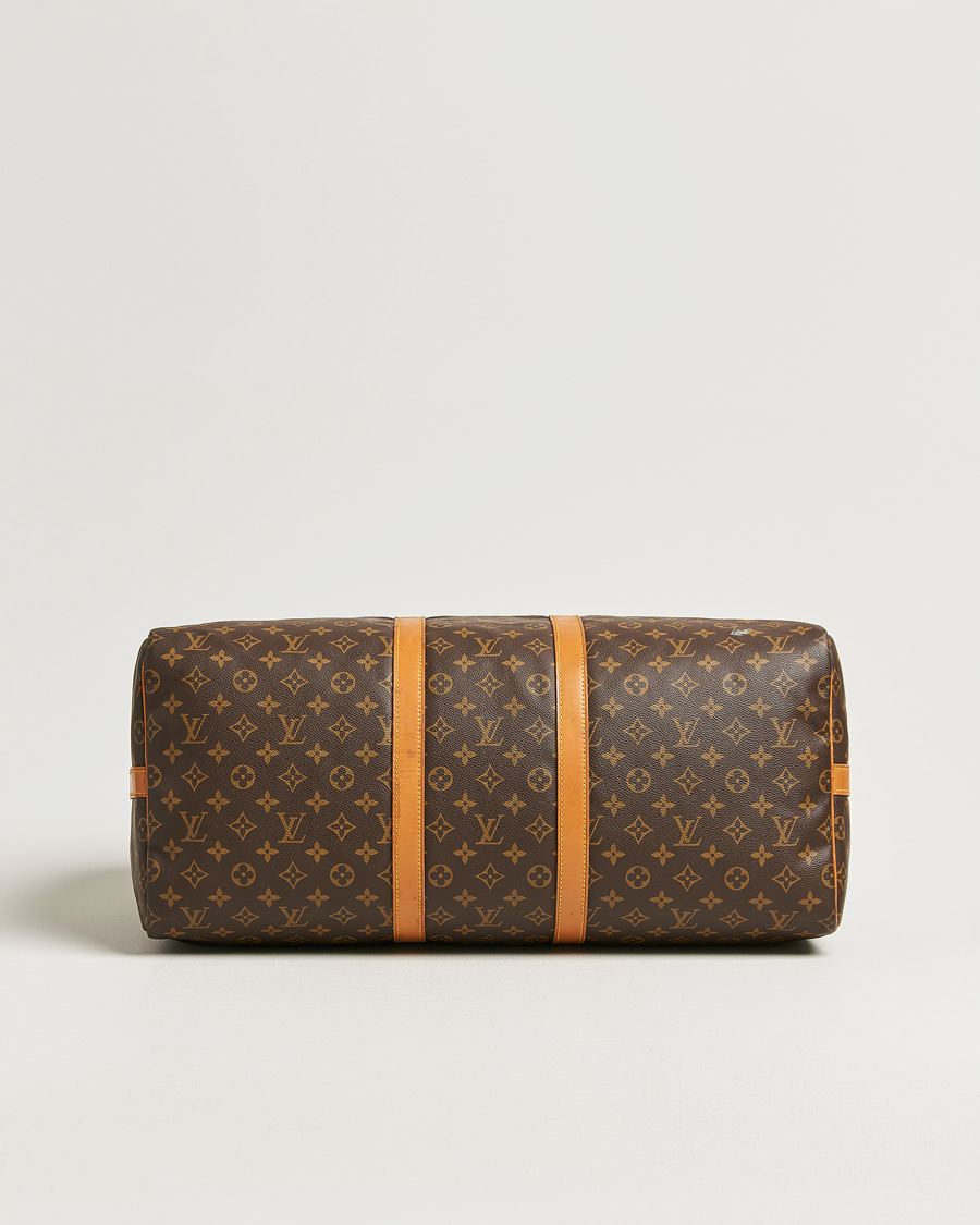 Hombres | Pre-Owned & Vintage Bags | Louis Vuitton Pre-Owned | Keepall Bandouliére 55 Monogram