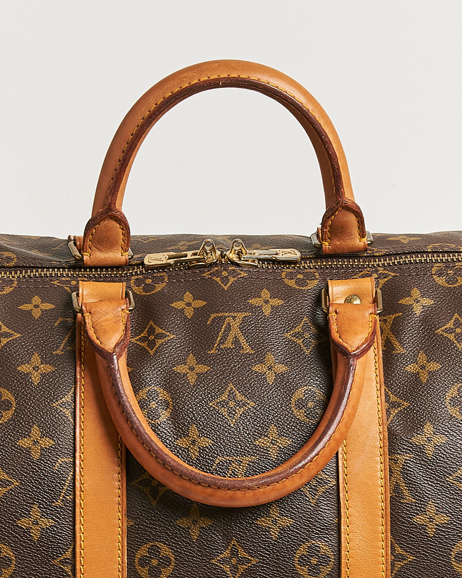 Hombres | Pre-Owned & Vintage Bags | Louis Vuitton Pre-Owned | Keepall Bandouliére 55 Monogram
