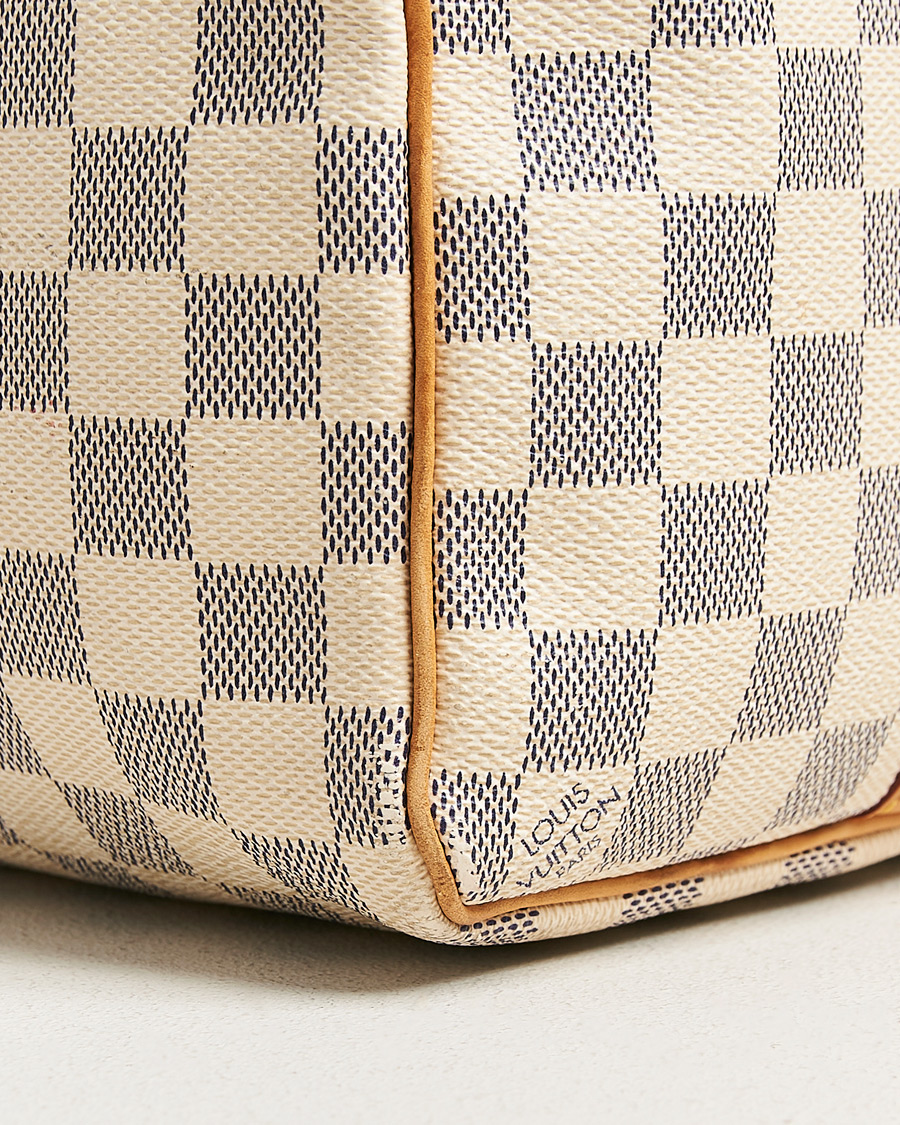 Hombres | Pre-Owned & Vintage Bags | Louis Vuitton Pre-Owned | Keepall Bandouliére Damier Azur