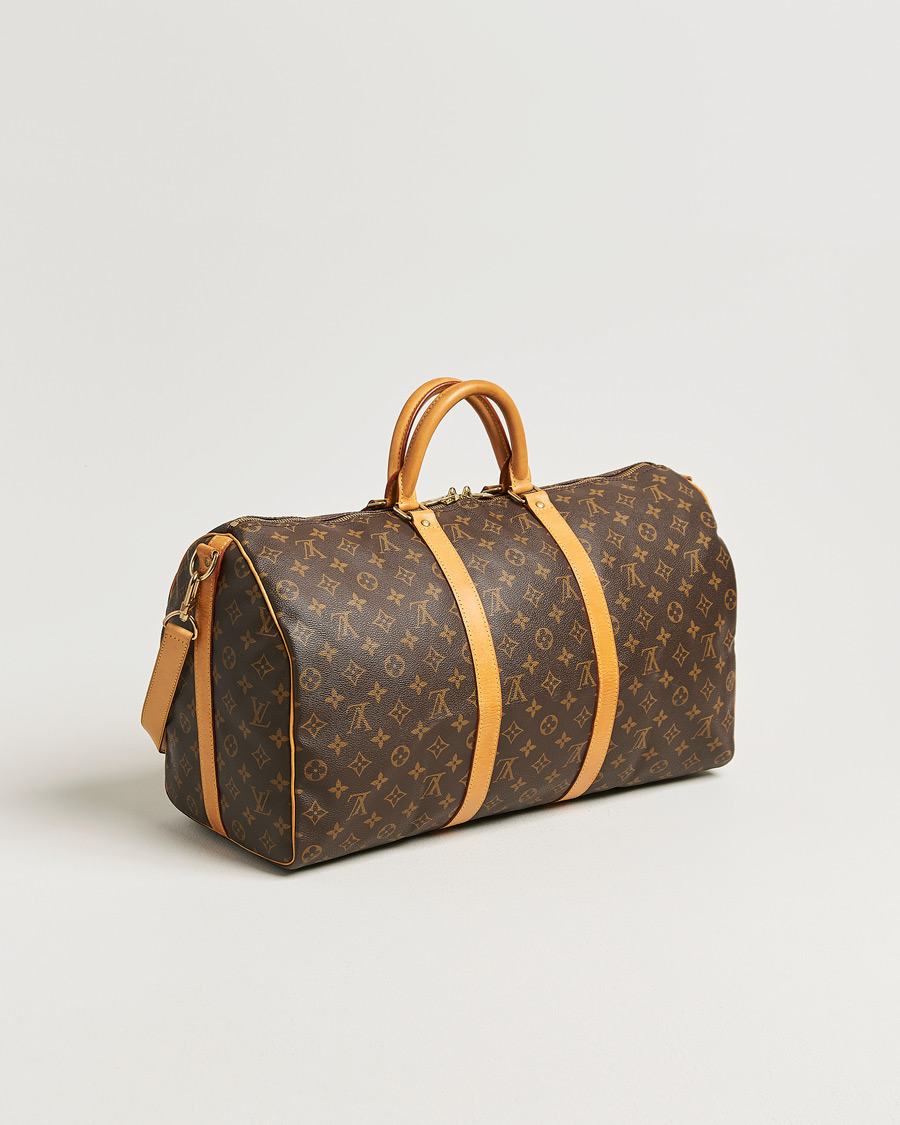 Hombres | Pre-Owned & Vintage Bags | Louis Vuitton Pre-Owned | Keepall Bandouliére Monogram