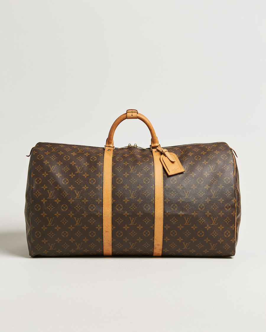 Hombres | Pre-Owned & Vintage Bags | Louis Vuitton Pre-Owned | Keepall 60 Monogram