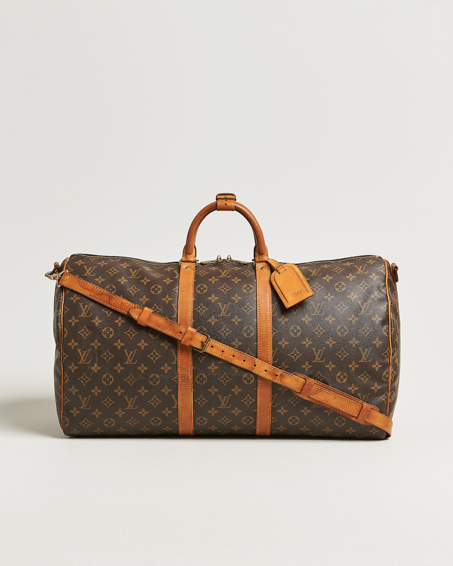 Hombres | Pre-Owned & Vintage Bags | Louis Vuitton Pre-Owned | Keepall Bandouliére 55 Monogram