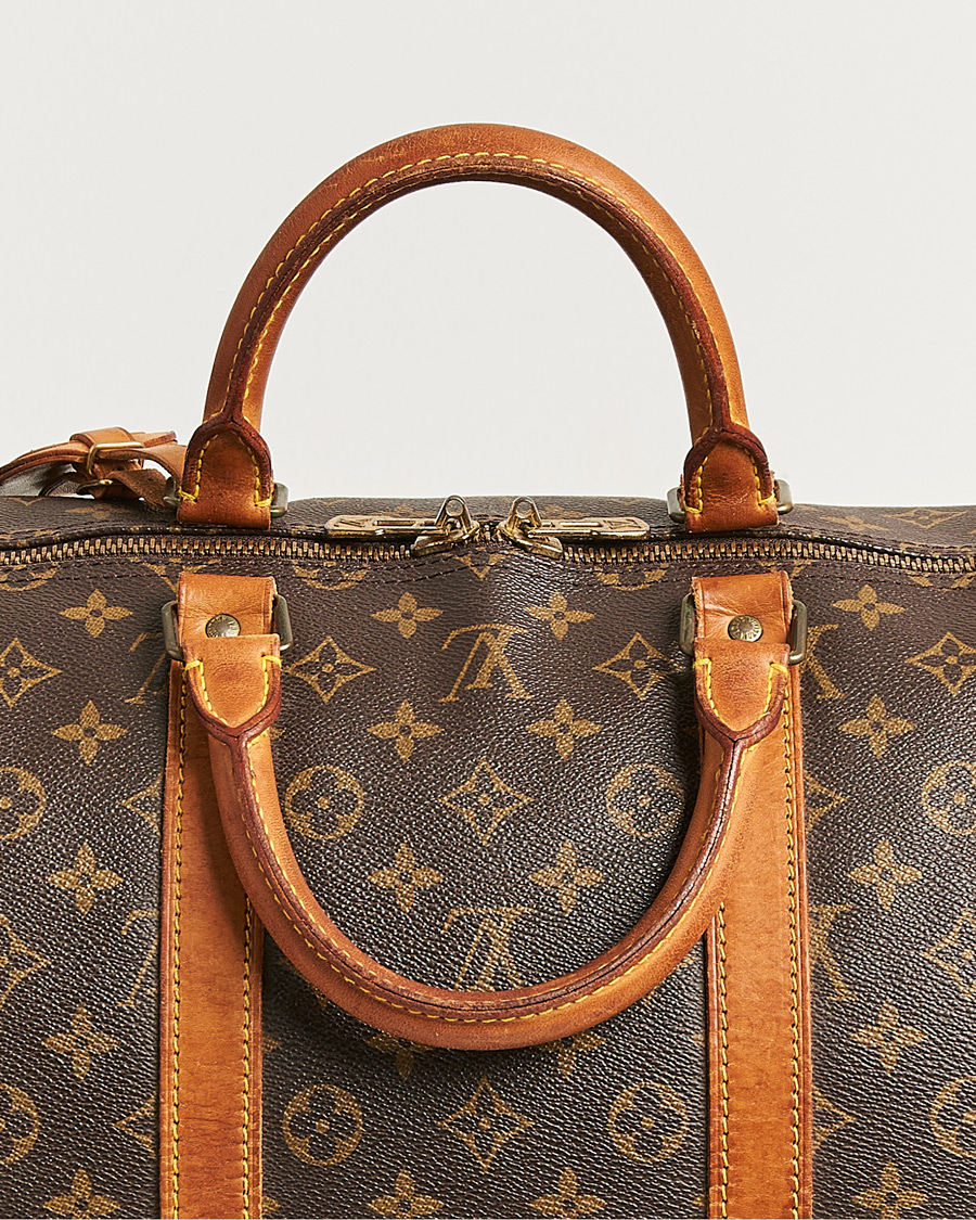 Hombres | Pre-Owned & Vintage Bags | Louis Vuitton Pre-Owned | Keepall Bandouliére 55 Monogram