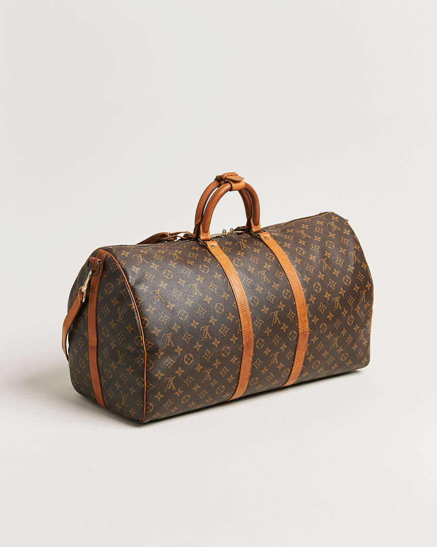 Hombres | Pre-Owned & Vintage Bags | Louis Vuitton Pre-Owned | Keepall Bandouliére 55 Monogram
