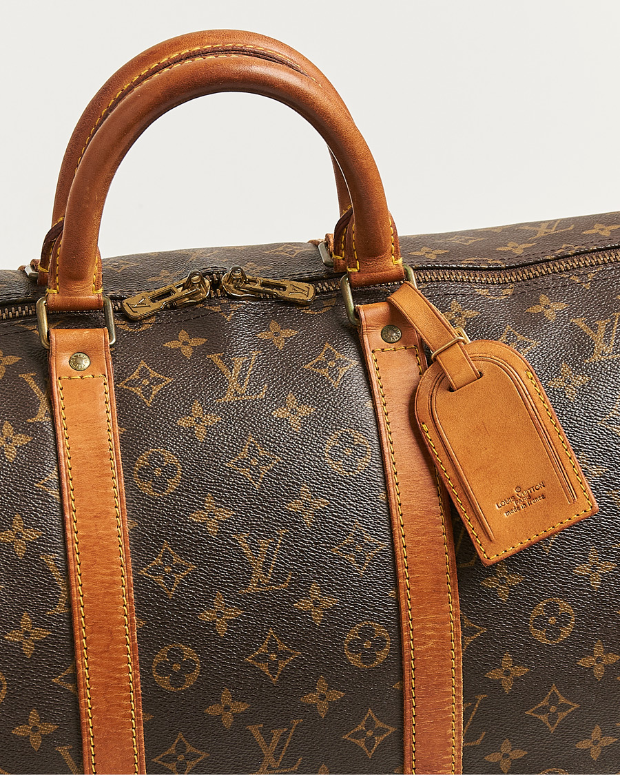 Hombres | Pre-Owned & Vintage Bags | Louis Vuitton Pre-Owned | Keepall Bandouliére 55 Monogram