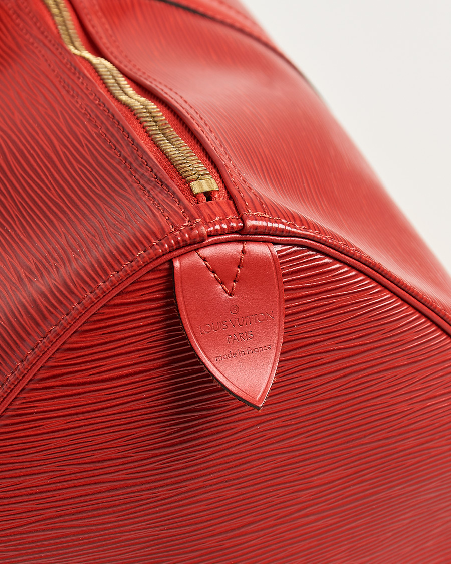 Hombres | Pre-Owned & Vintage Bags | Louis Vuitton Pre-Owned | Keepall 50 Epi Leather Red
