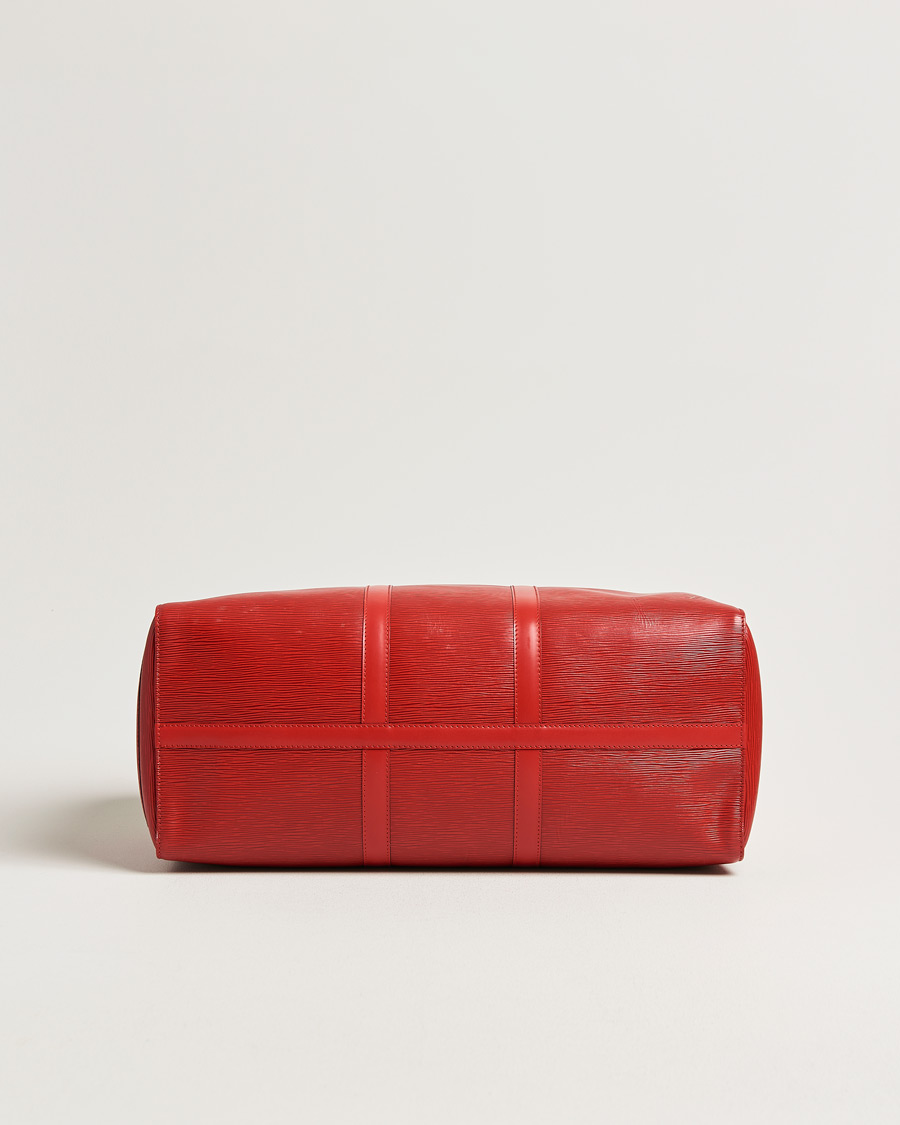 Hombres | Pre-Owned & Vintage Bags | Louis Vuitton Pre-Owned | Keepall 50 Epi Leather Red