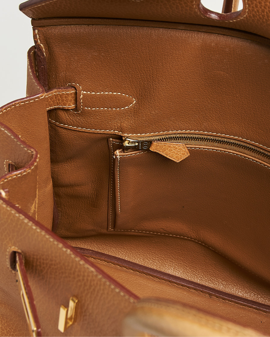 Hombres | Pre-Owned & Vintage Bags | Hermès Pre-Owned | Birkin 35 Ardennes Gold