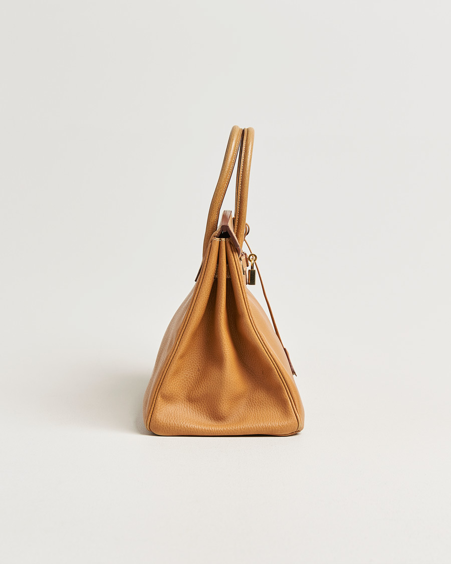 Hombres | Pre-Owned & Vintage Bags | Hermès Pre-Owned | Birkin 35 Ardennes Gold