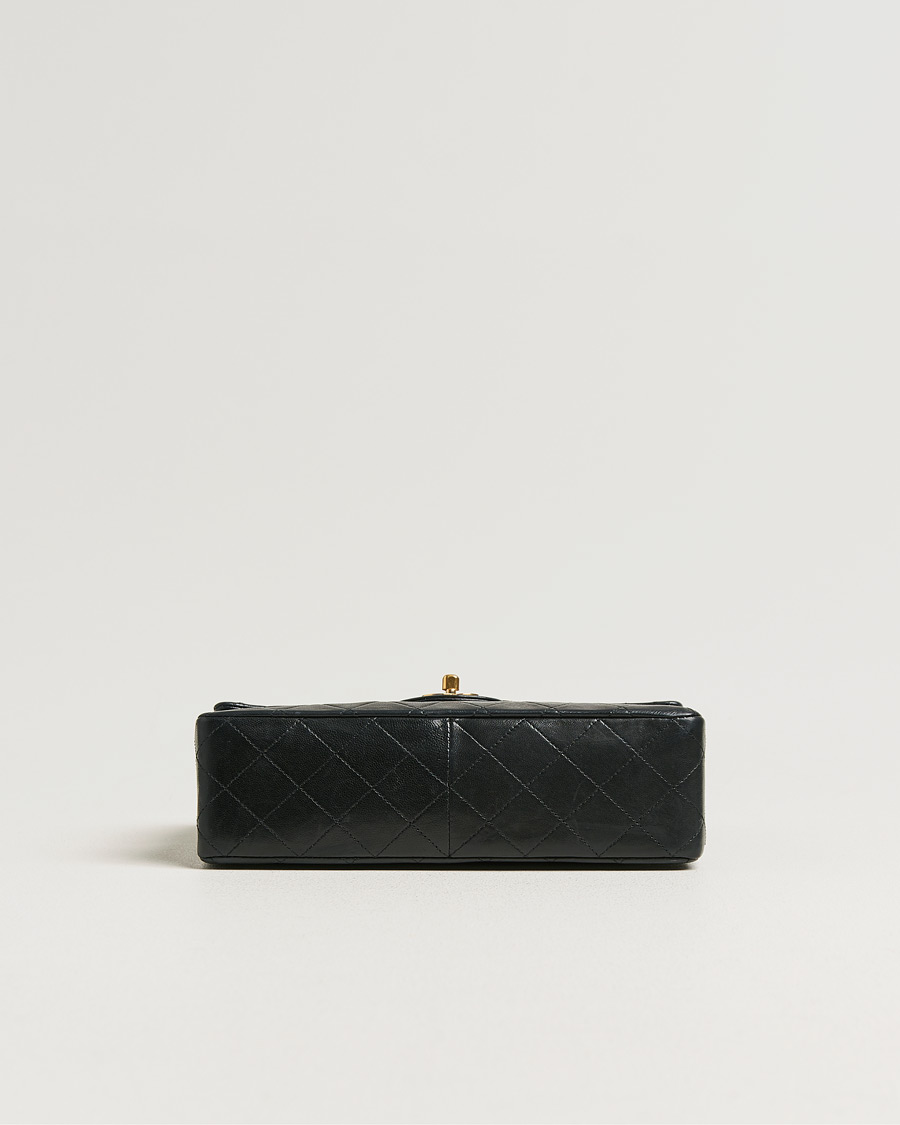 Hombres | Pre-Owned & Vintage Bags | Chanel Pre-Owned | Single Flap Bag Lambskin Black