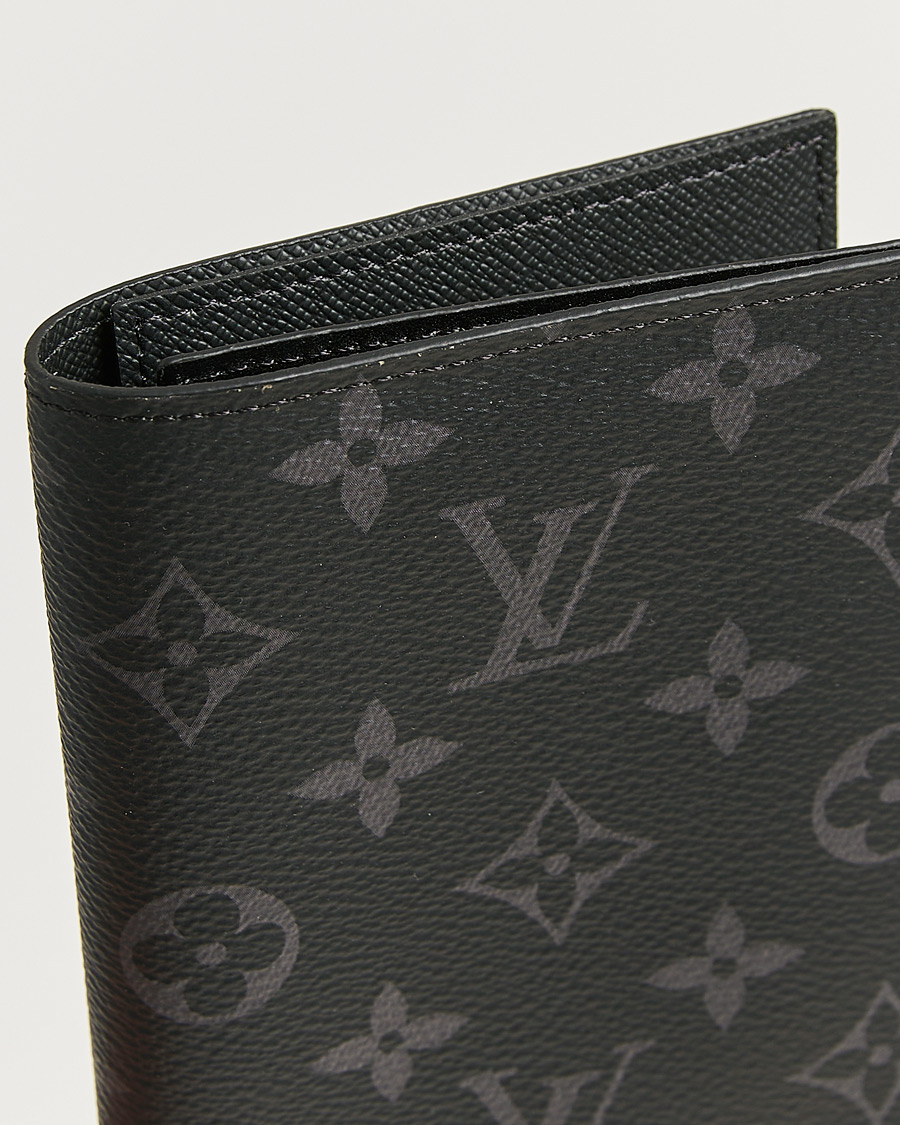 Hombres | Pre-Owned & Vintage Bags | Louis Vuitton Pre-Owned | Passport Cover Monogram Eclipse