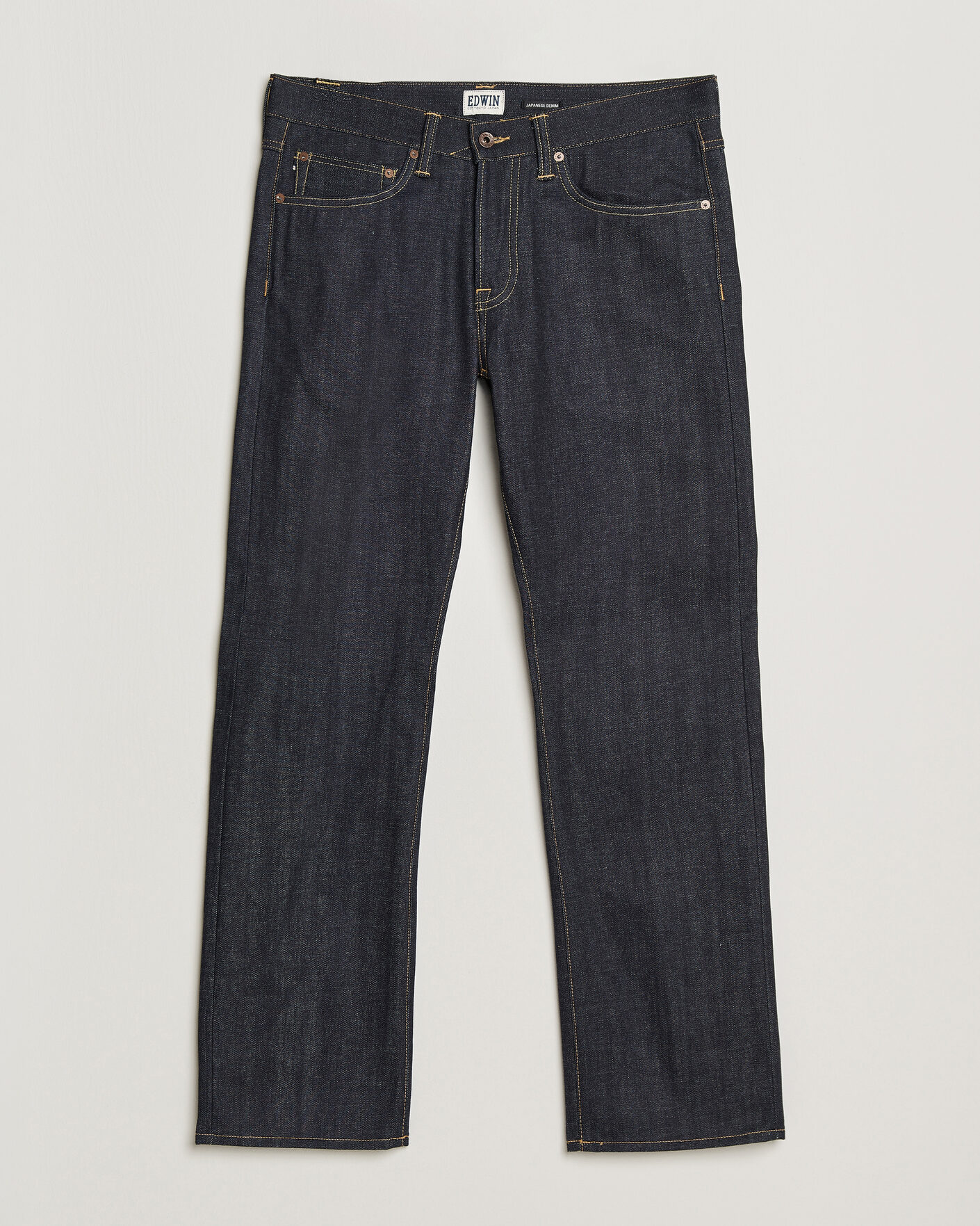 Hombres | Vaqueros | EDWIN | No.47 Regular Straight Selvage Jeans Unwashed