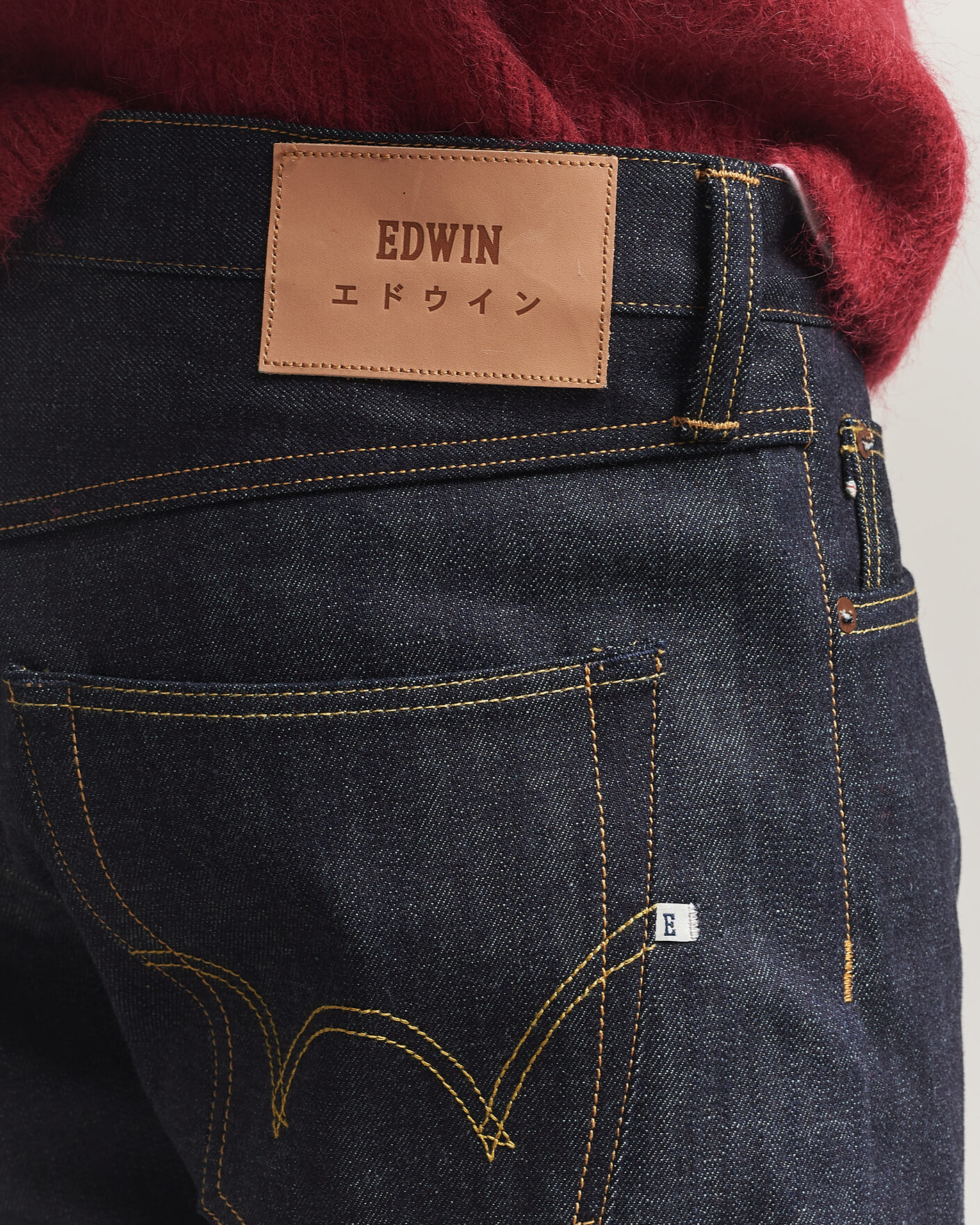 Hombres | Vaqueros | EDWIN | No.47 Regular Straight Selvage Jeans Unwashed