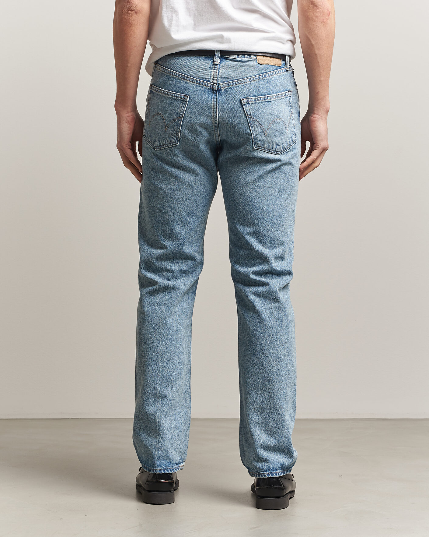 Hombres | Pantalones | EDWIN | Regular Straight Jeans Used Light Blue